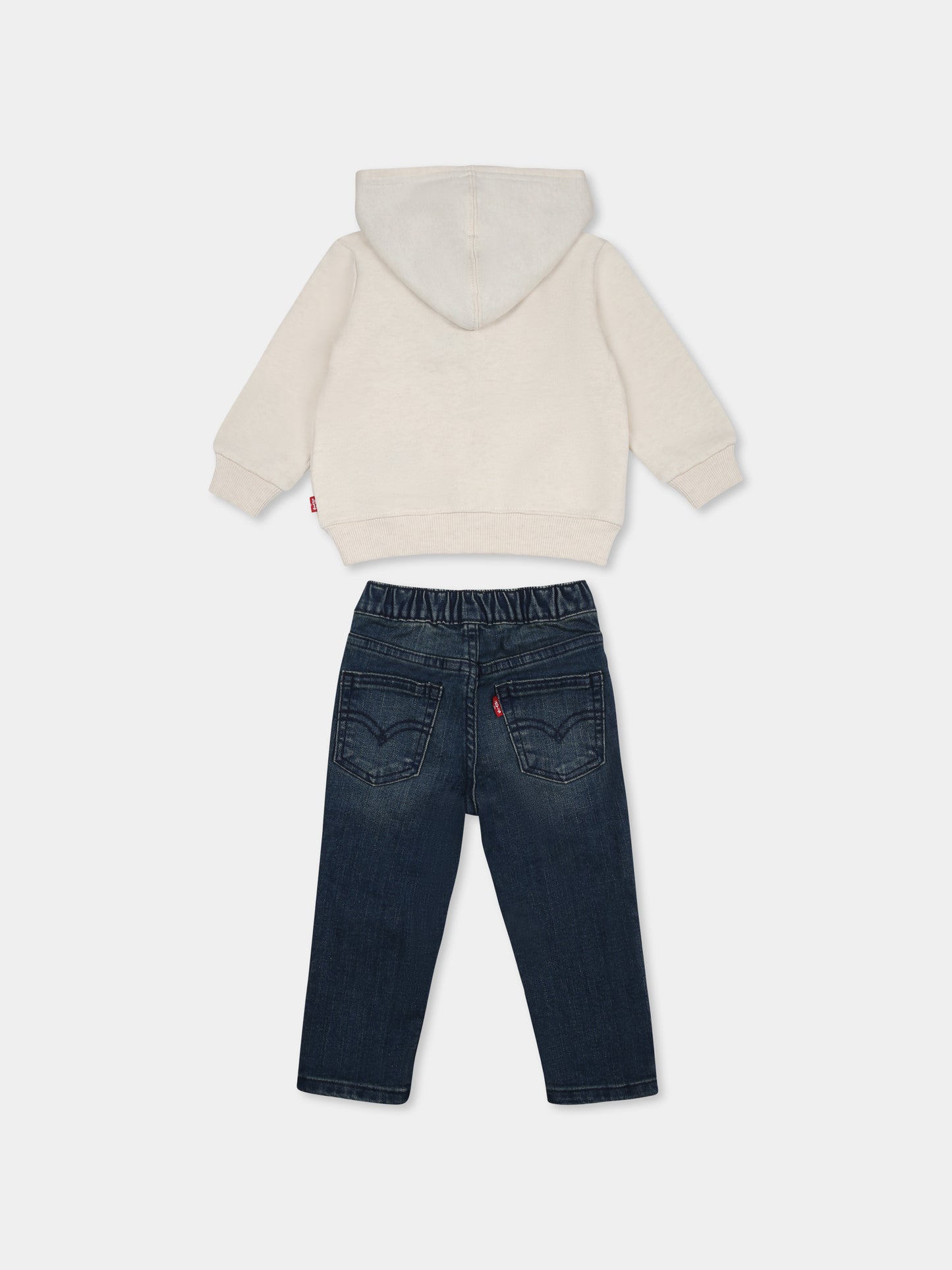 Completo multicolor per neonato con logo,Levi's Kids,6EL323 W4X