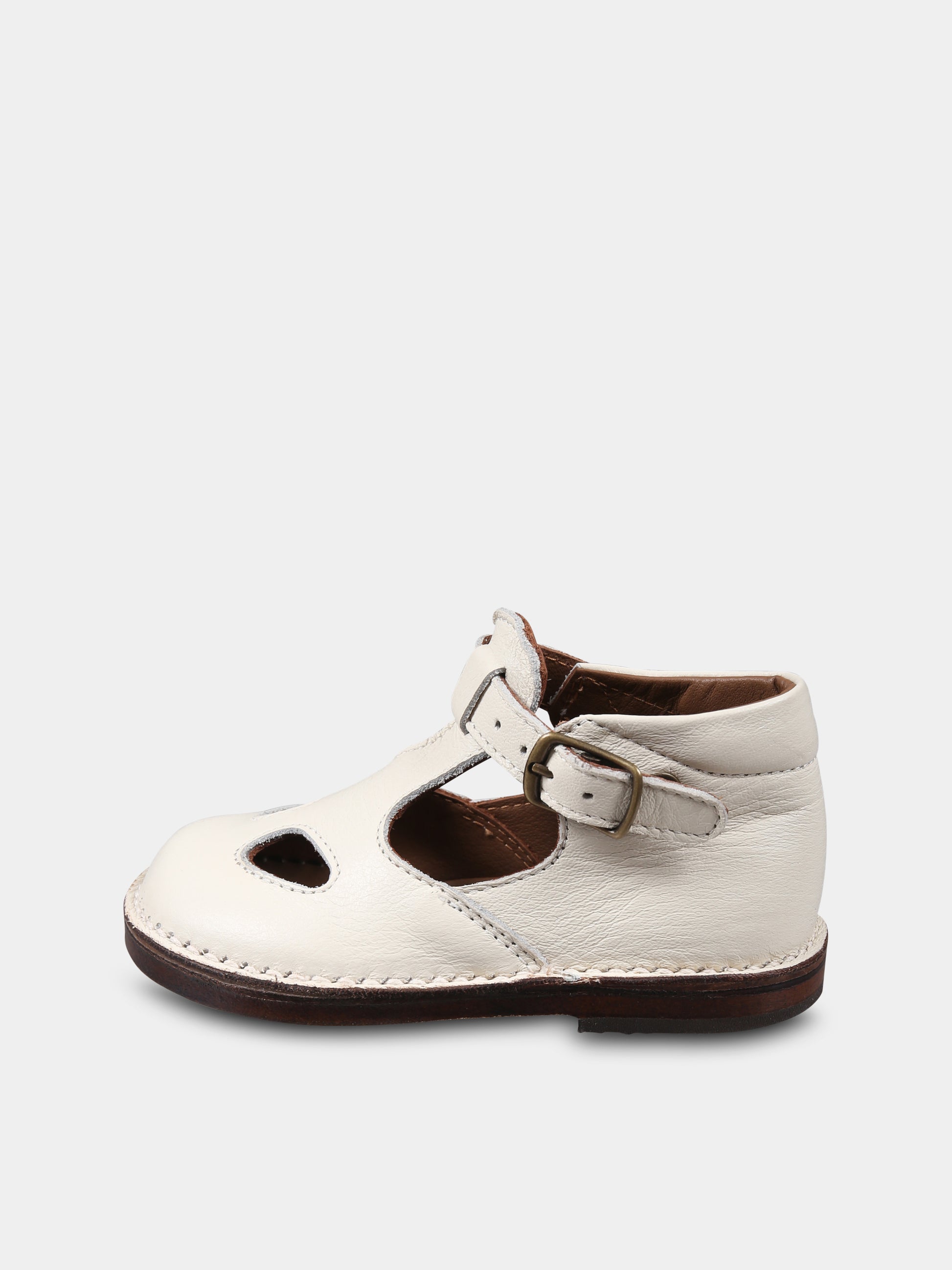 Occhi di bue avorio per bambina,Pèpè,01030 SOUFSC MILK