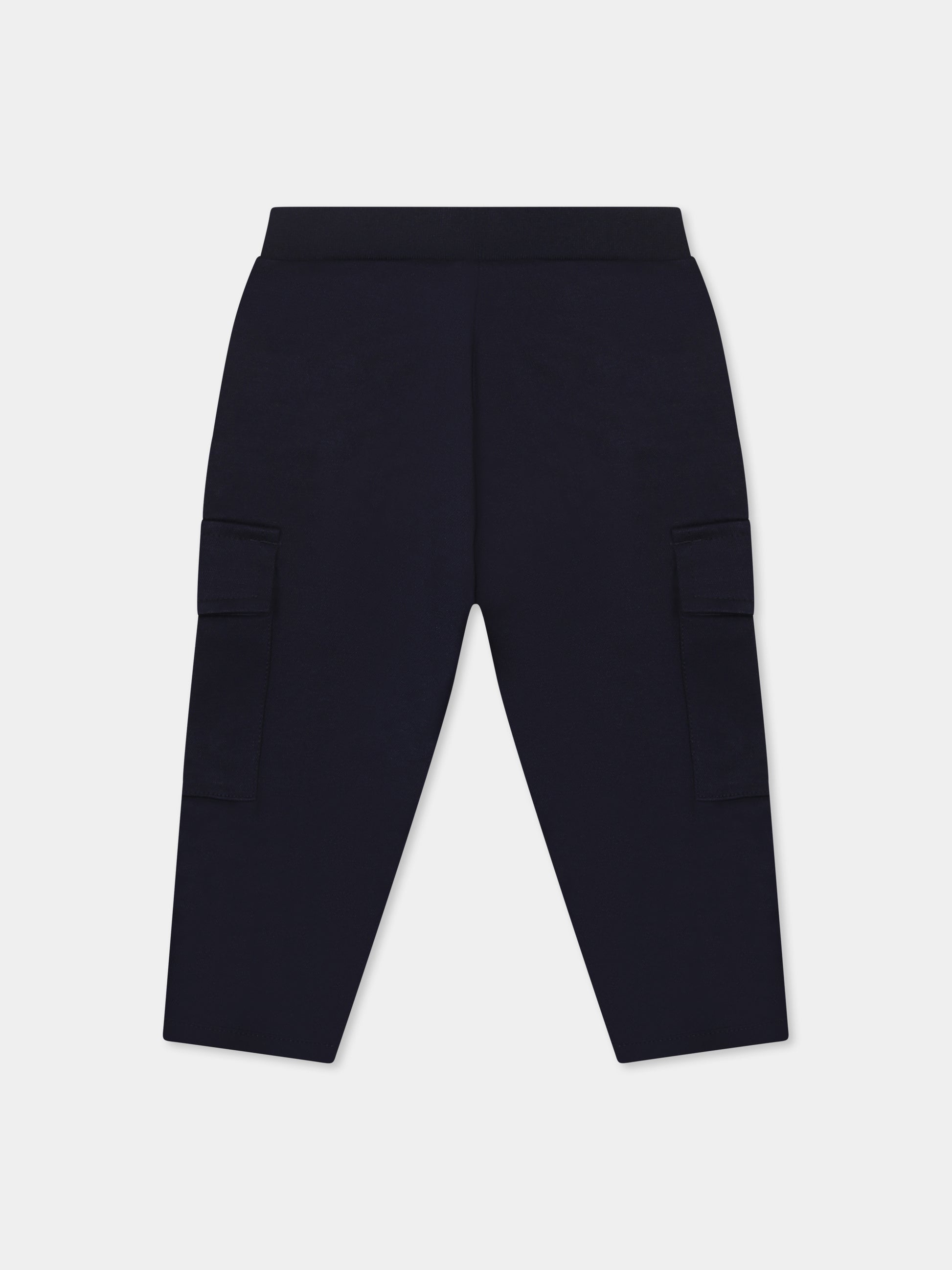 Pantaloni cargo blu per neonato,Boss,J50577 849