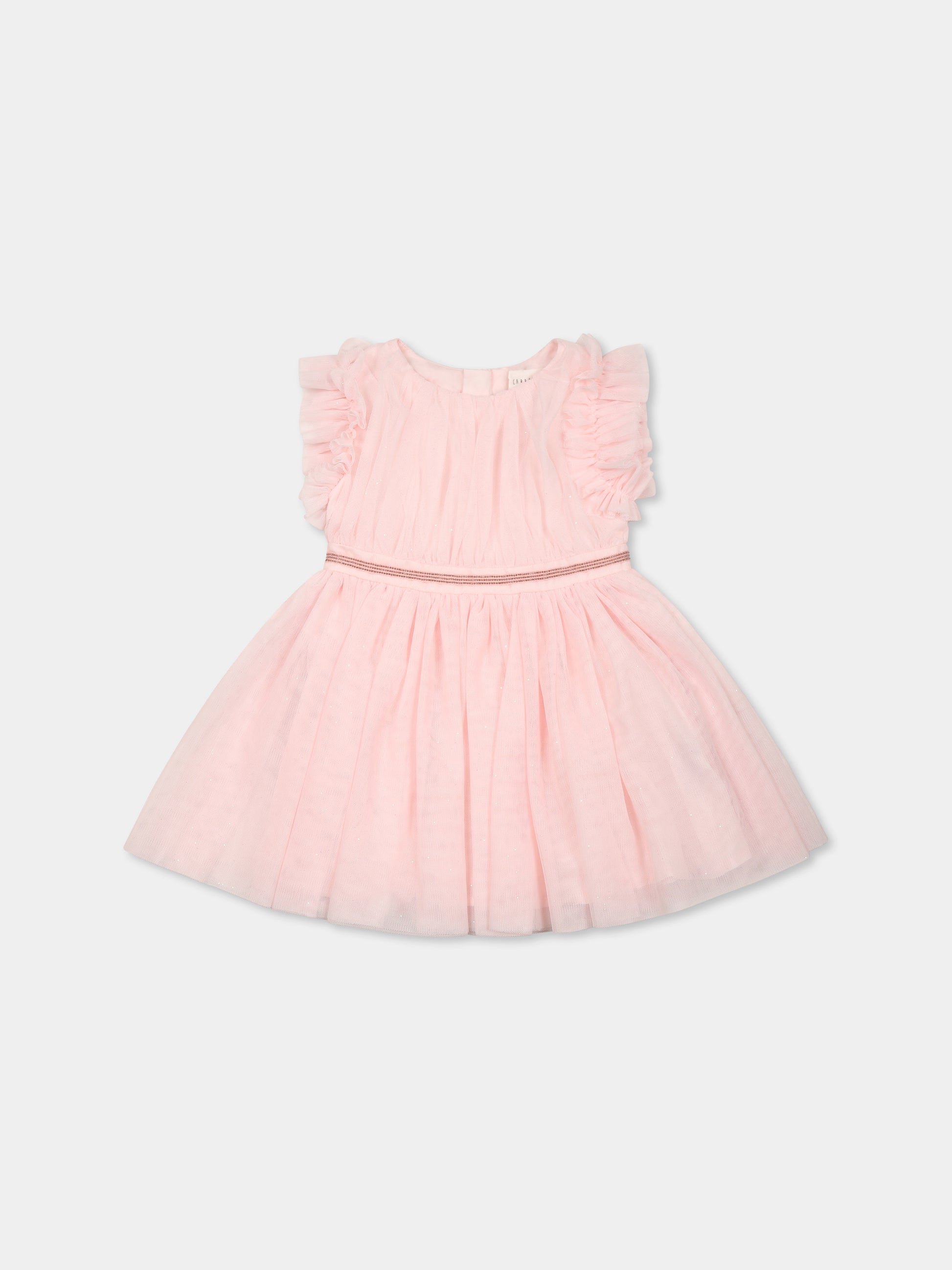 Vestito rosa per neonata,Carrement Beau,Y30165 43B