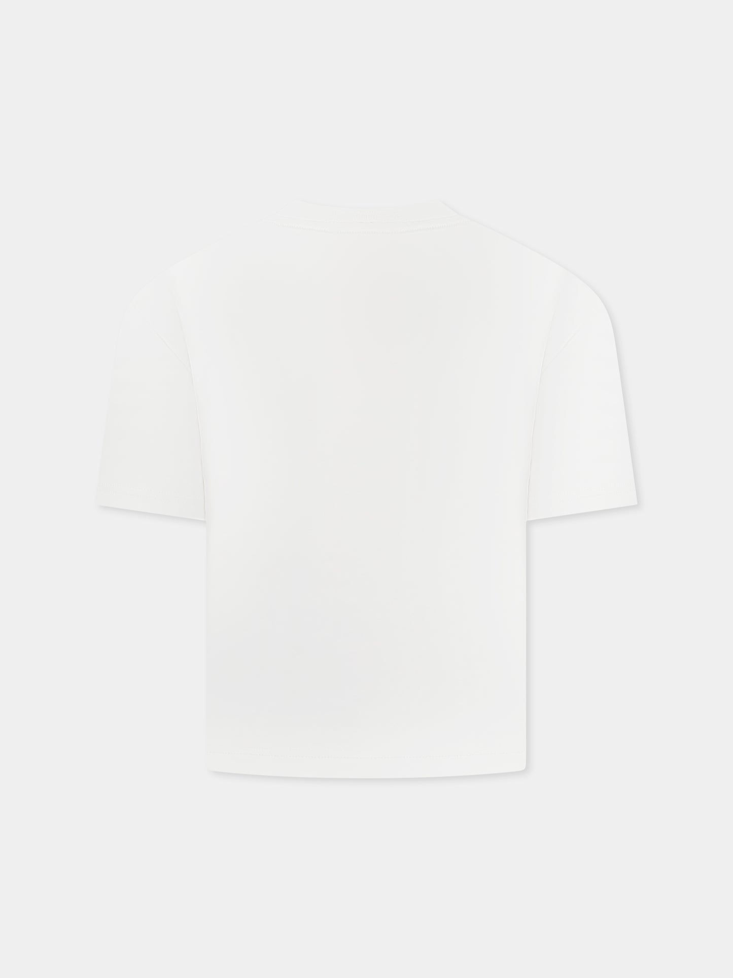 T-shirt gialla per bambino con logo