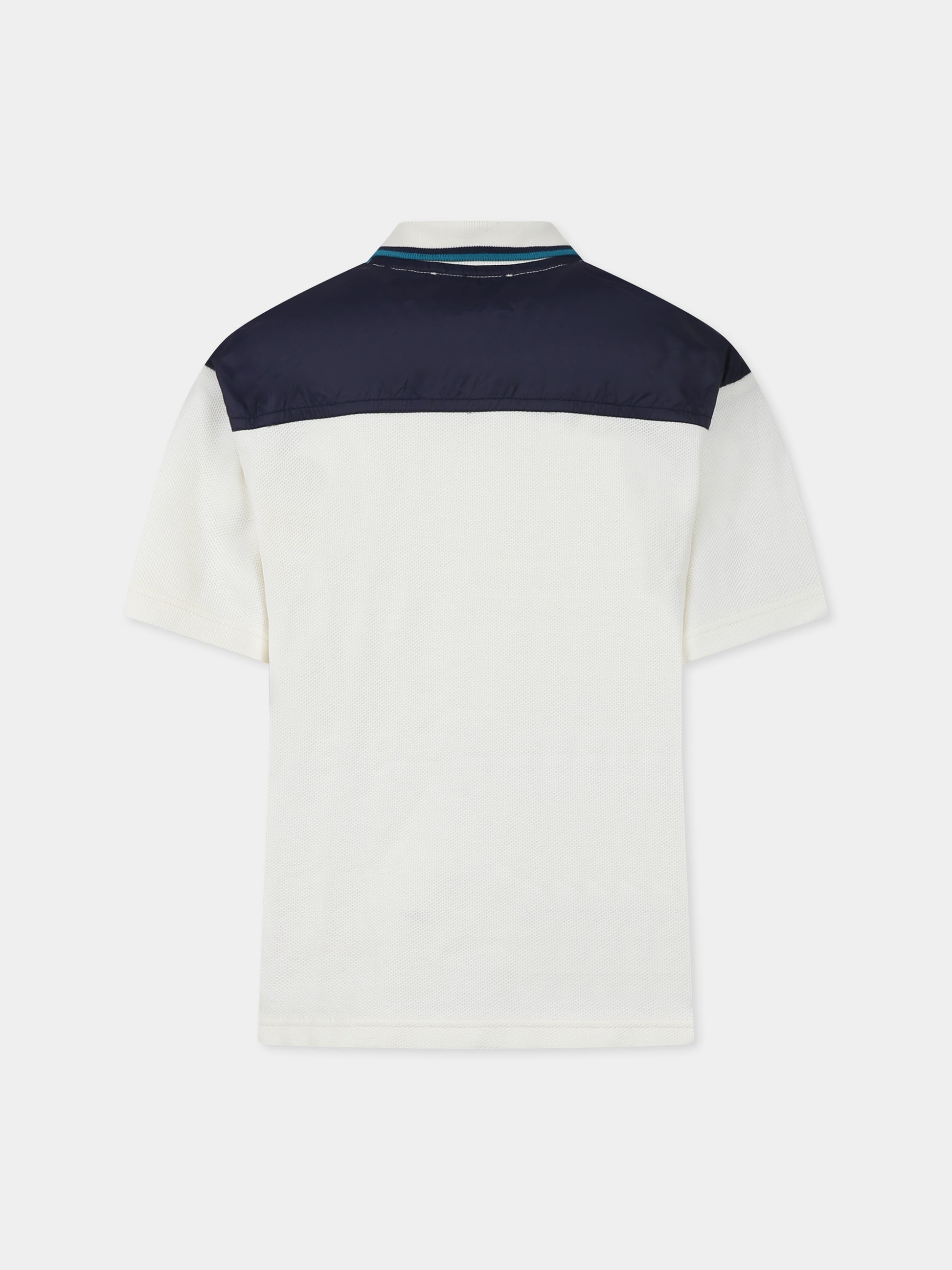 Polo gialla per bambino con logo,Lanvin Petite,N30073 519