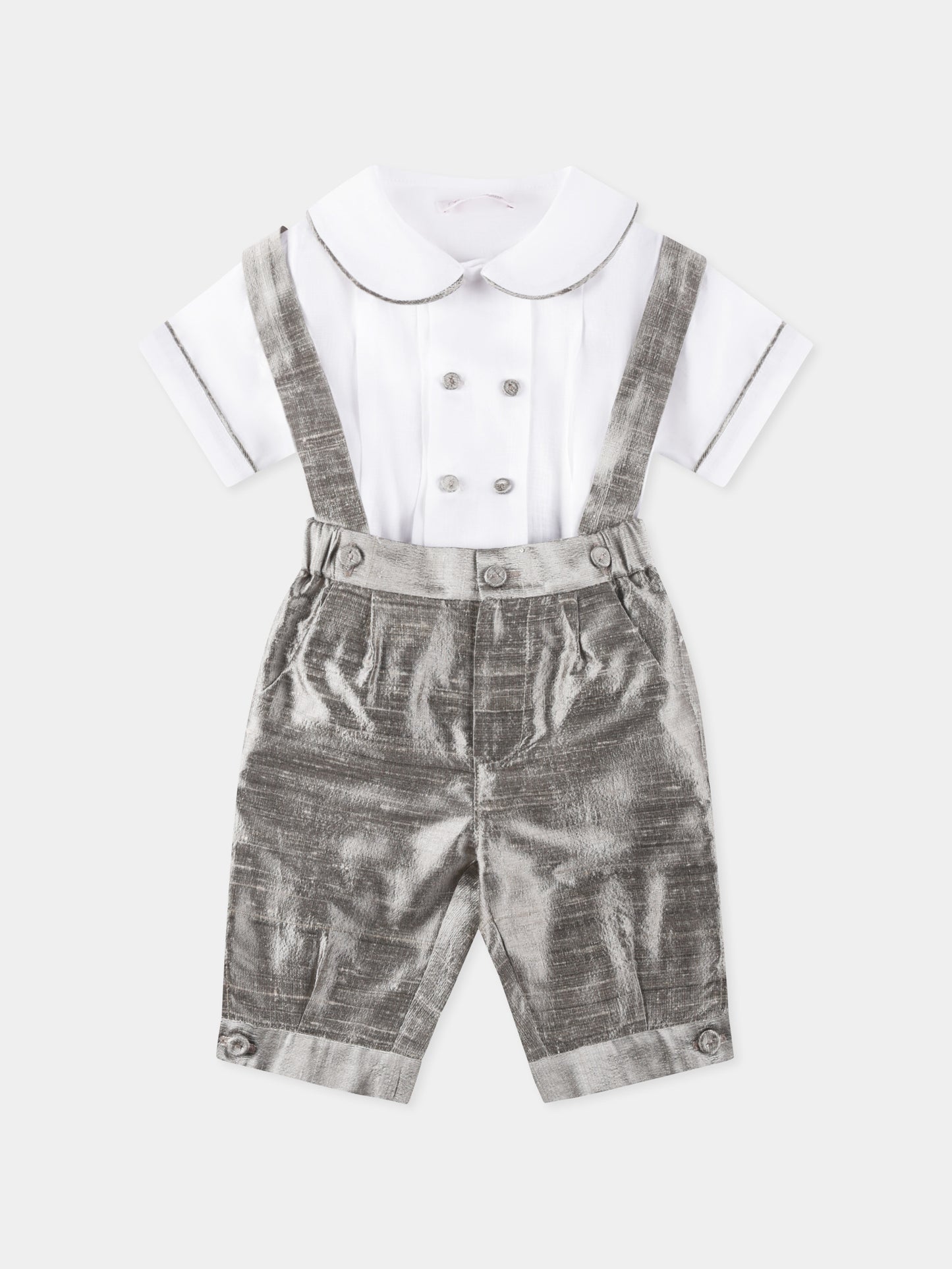 Completo beige per neonato,Mercadante 1939,M010 MARRONE