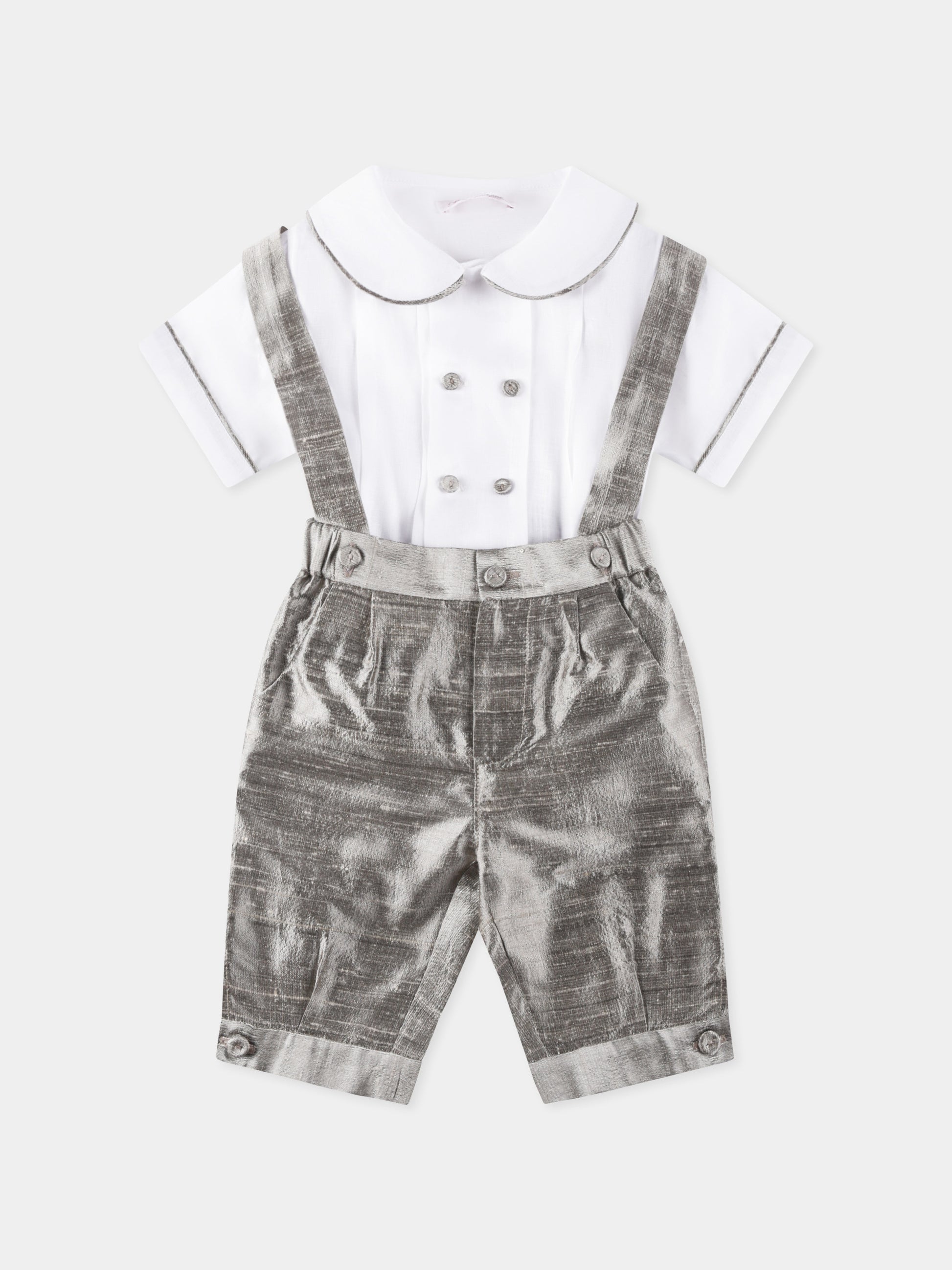 Completo beige per neonato,Mercadante 1939,M010 MARRONE