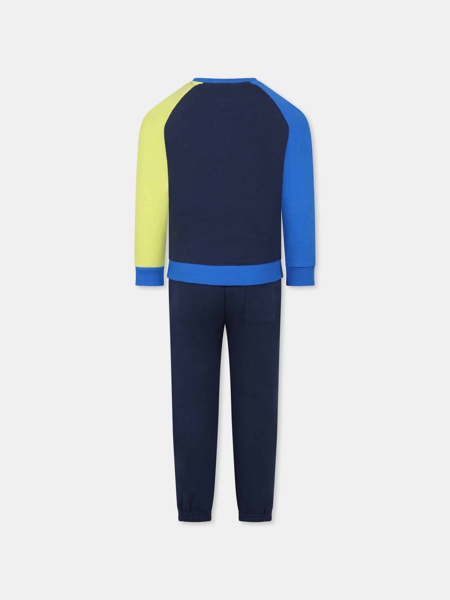 Completo blu per bambino con logo,New Balance,LAKB0097I NNY