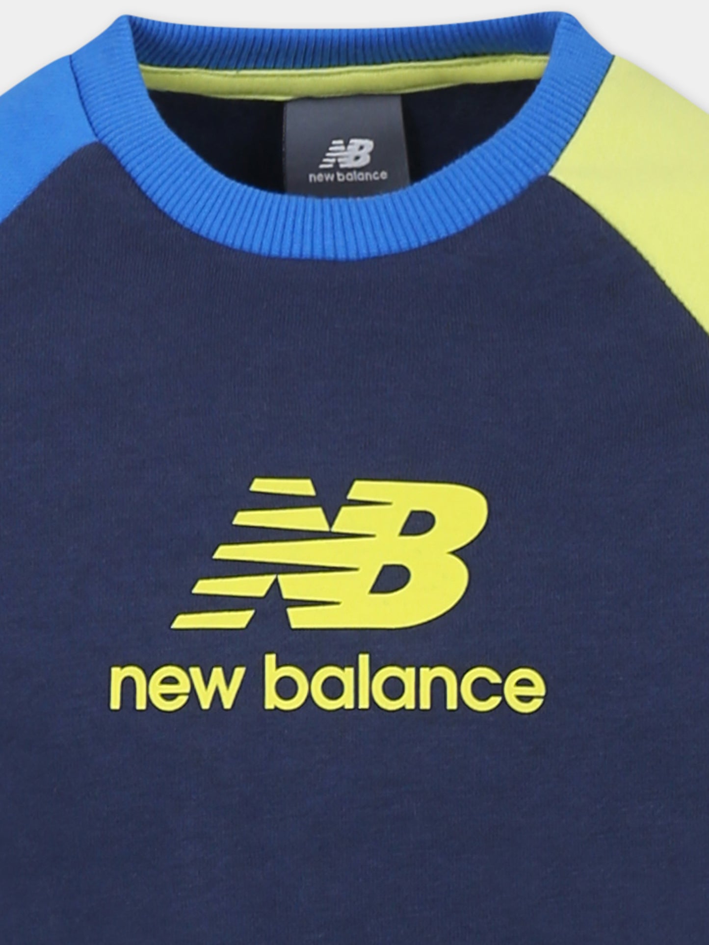 Completo blu per bambino con logo,New Balance,LAKB0097I NNY