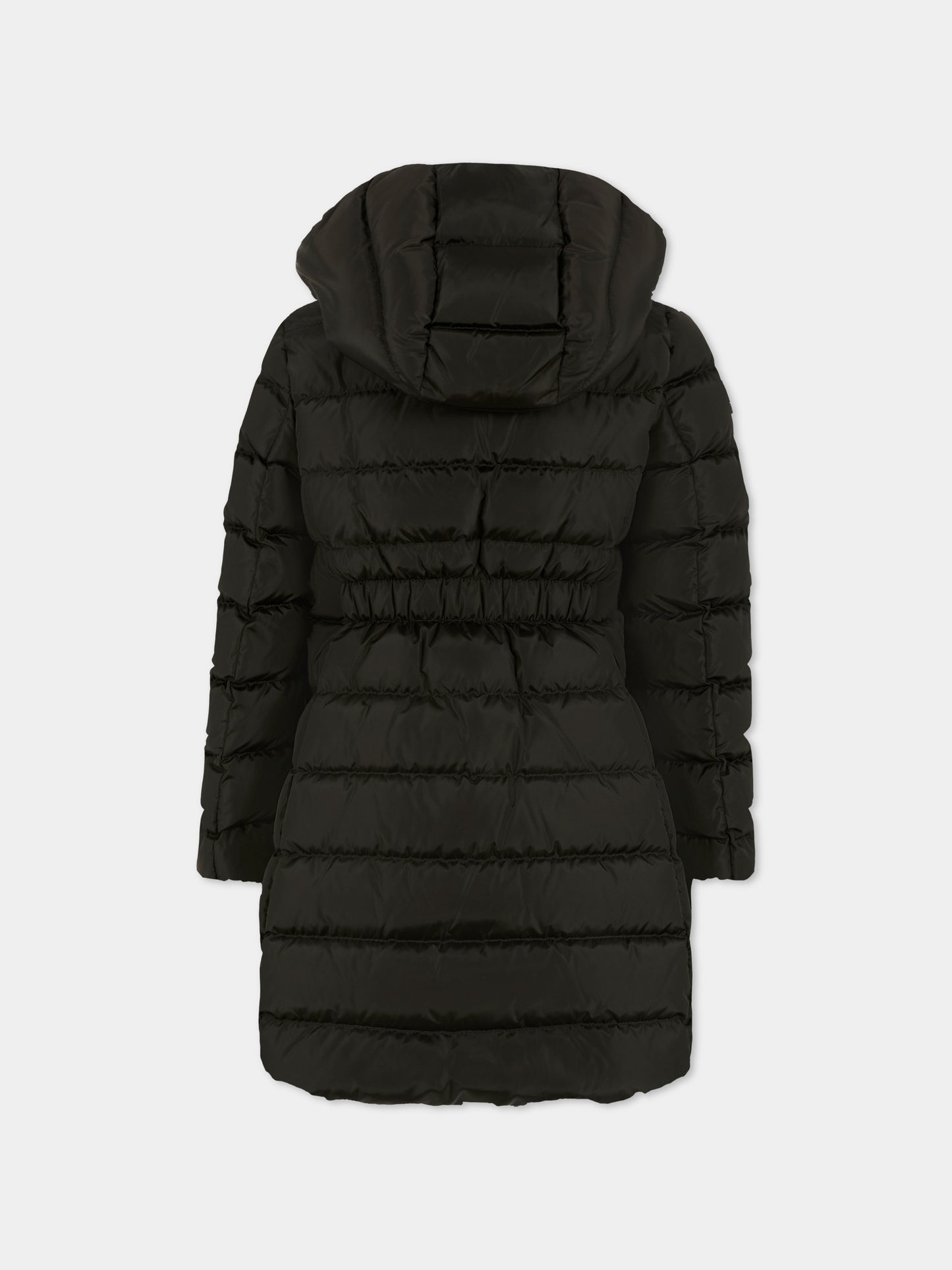 Piumino Charpal nero per bambina con logo,Moncler Kids,K2954 1C50210 54155 999