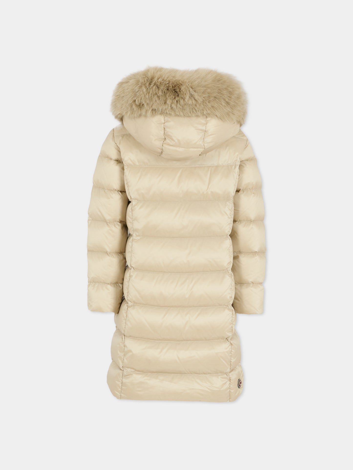 Piumino grigio per bambina con logo,Colmar Originals Kids,3499E 2YO 16