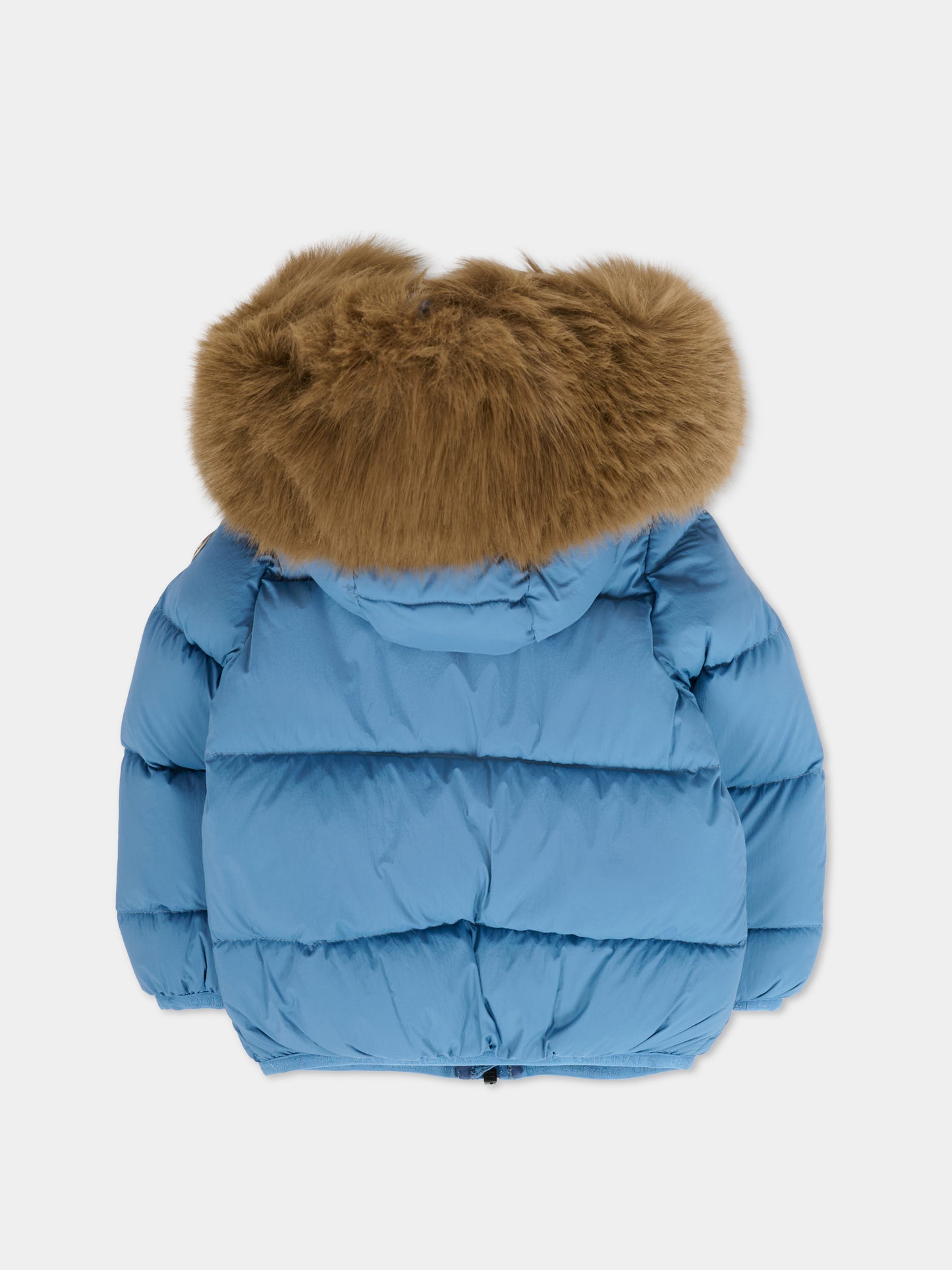 Piumino azzurro per neonato con logo,Colmar Originals Kids,3470E 4ZP 733