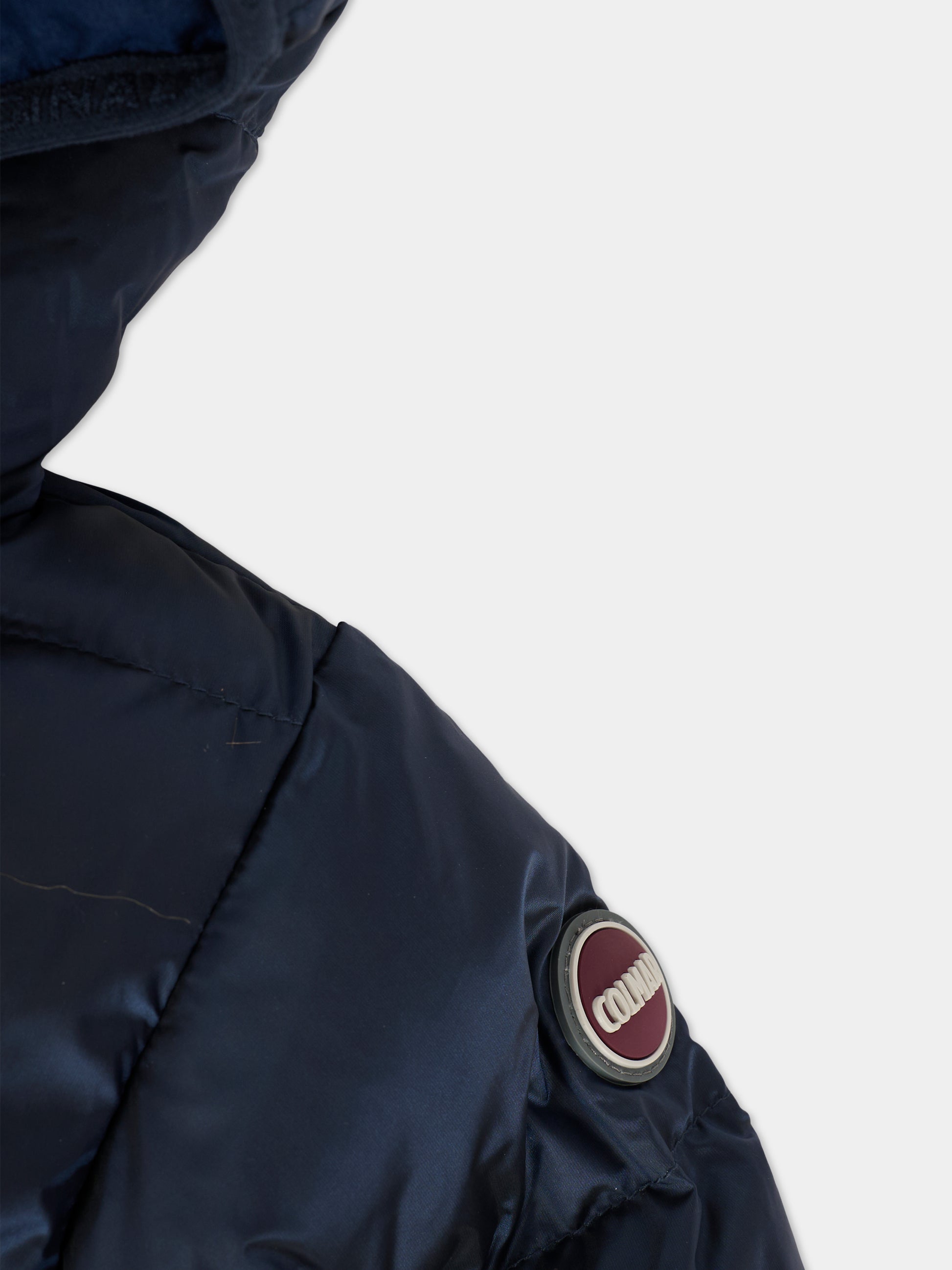 Piumino blu per neonati con logo,Colmar Originals Kids,3491 2YO 68