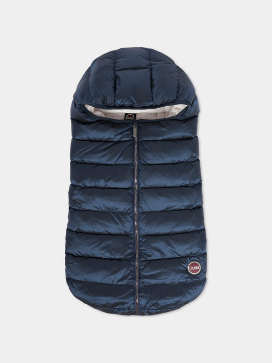 Sacco nanna blu per neonati con logo,Colmar Originals Kids,4928R 2YO 68