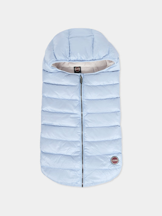 Sacco nanna azzurro per neonato con logo,Colmar Originals Kids,4928R 2YO 741