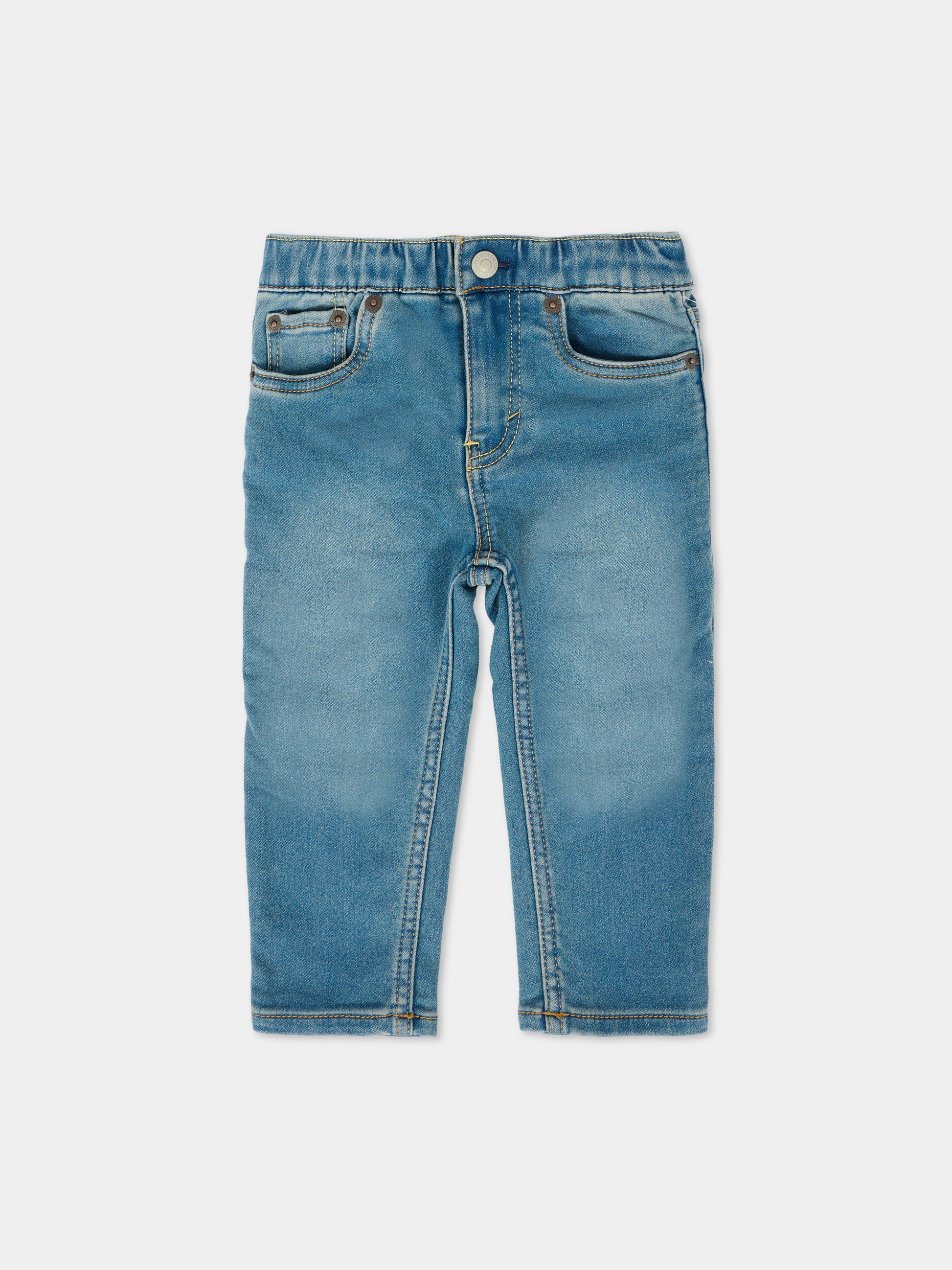 Jeans denim per neonato con logo,Levi's Kids,6EN723 MG2