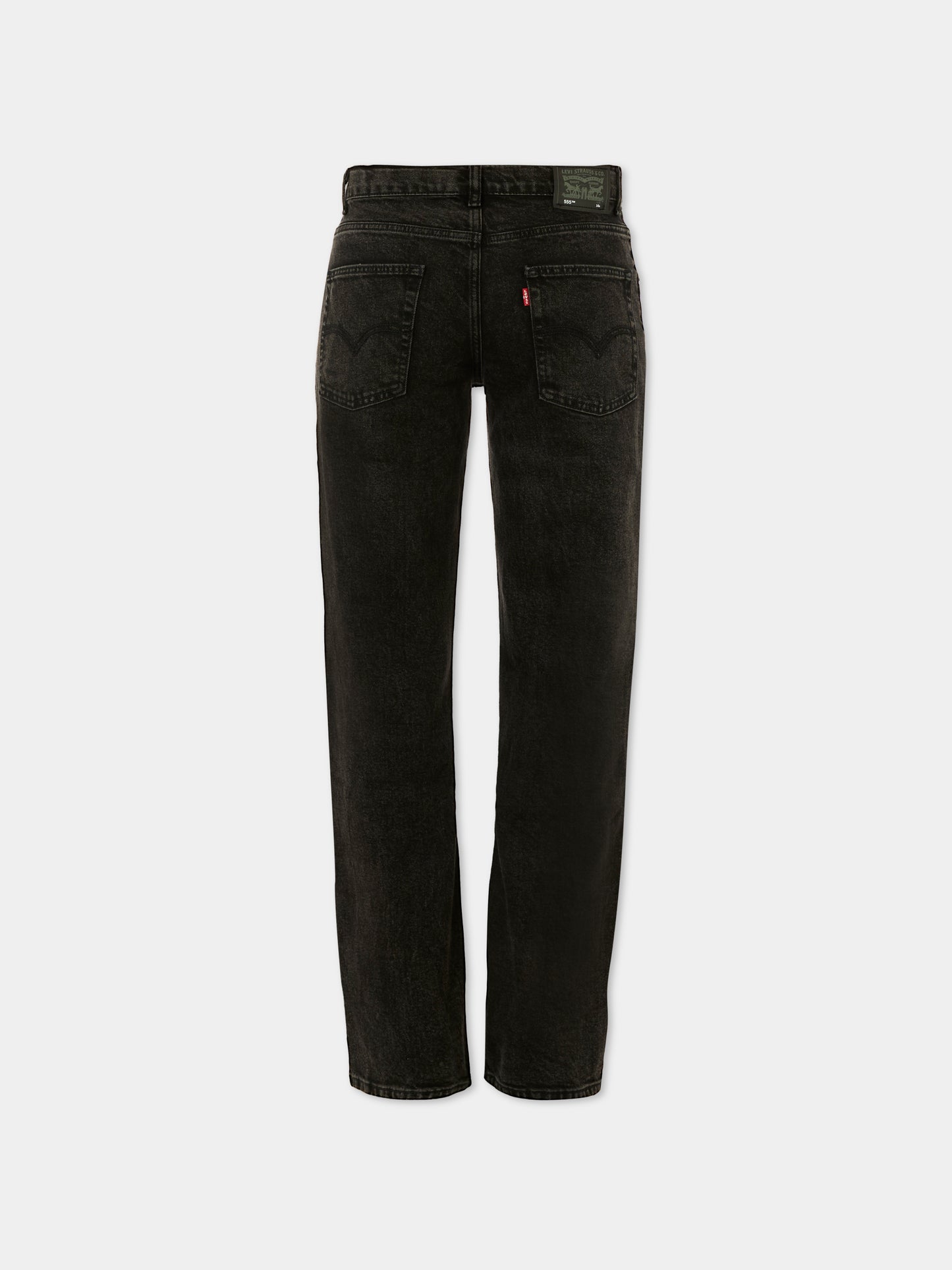 Jeans nero 555 per bambino,Levi's Kids,EN695 DAH