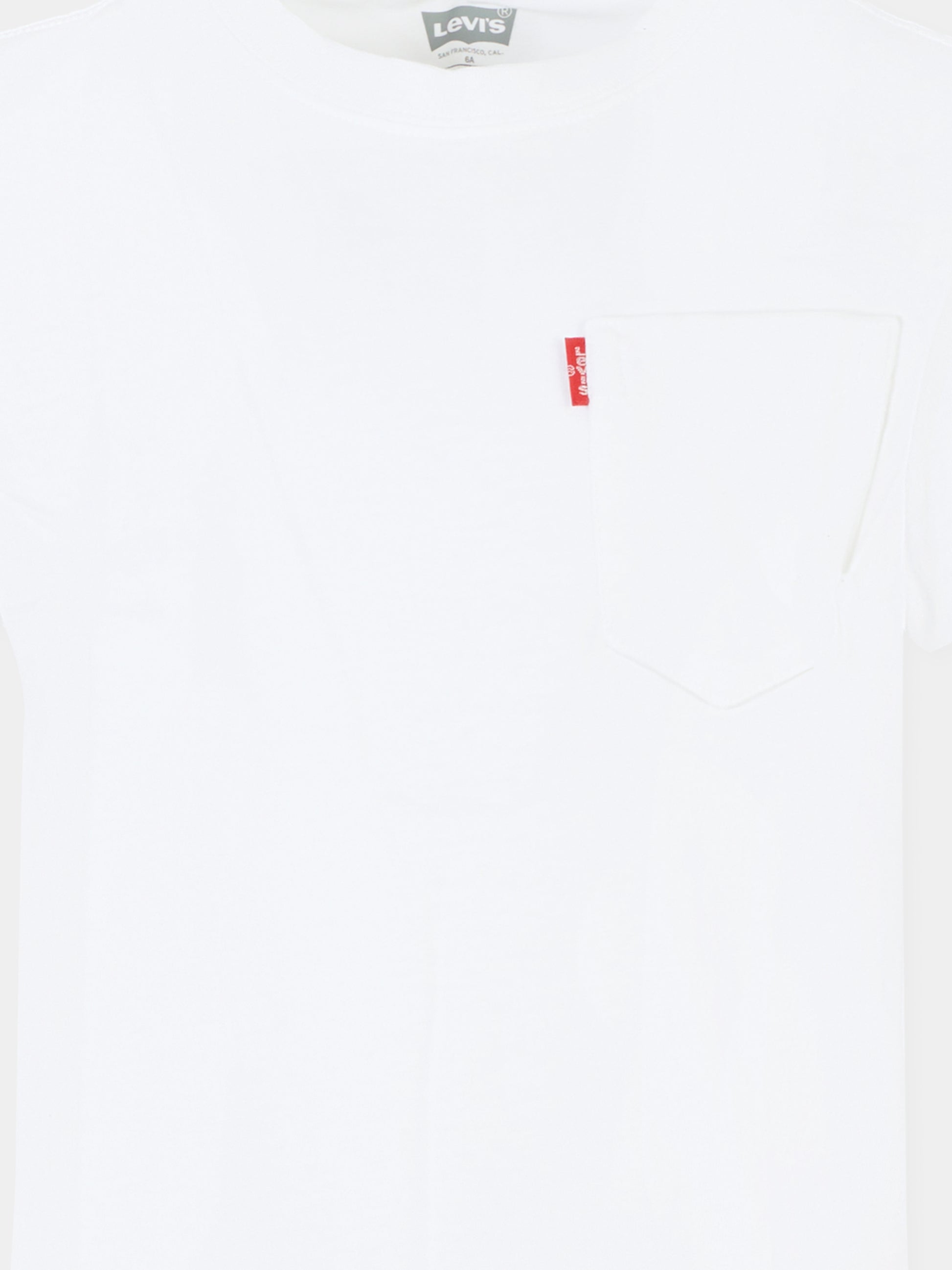 T-shirt bianca per bambino con logo,Levi's Kids,EM359 W1T