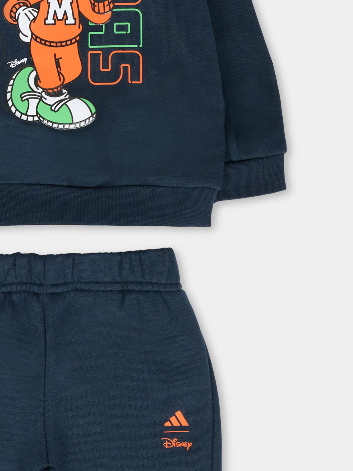 Completo blu per neonato con Topolino,Adidas,JL9176