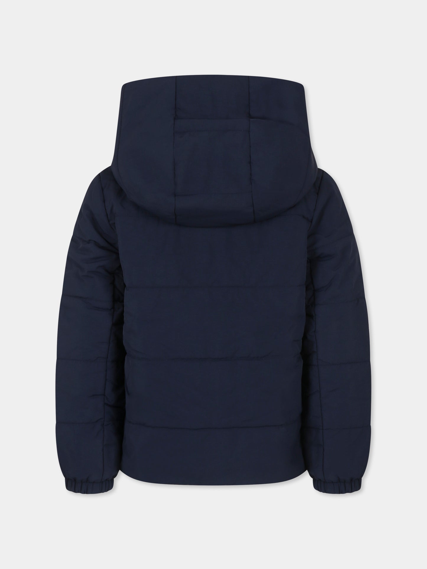 Piumino blu per bambino con coccodrillo,Lacoste,BJ1130 166