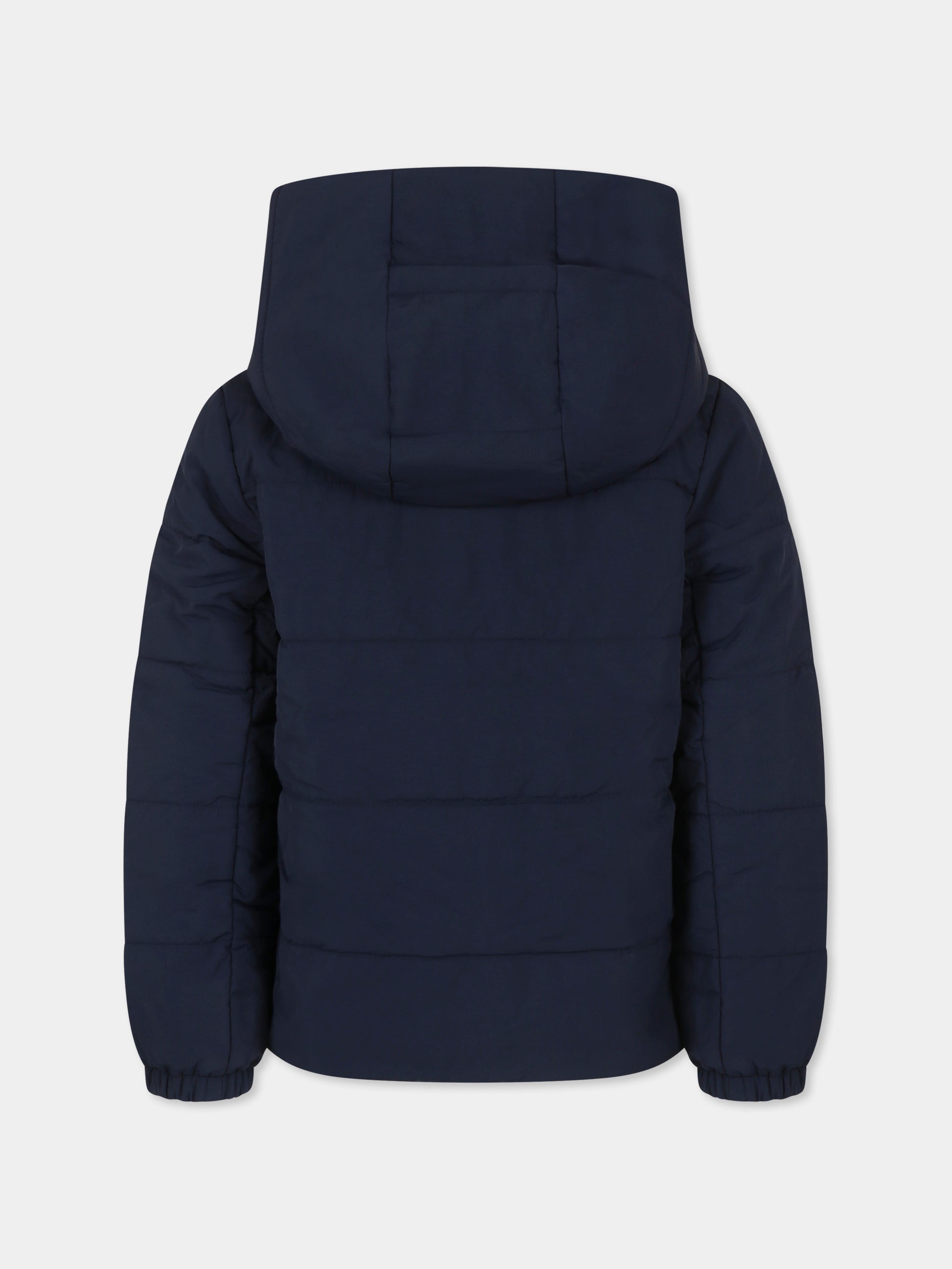 Piumino blu per bambino con coccodrillo,Lacoste,BJ1130 166