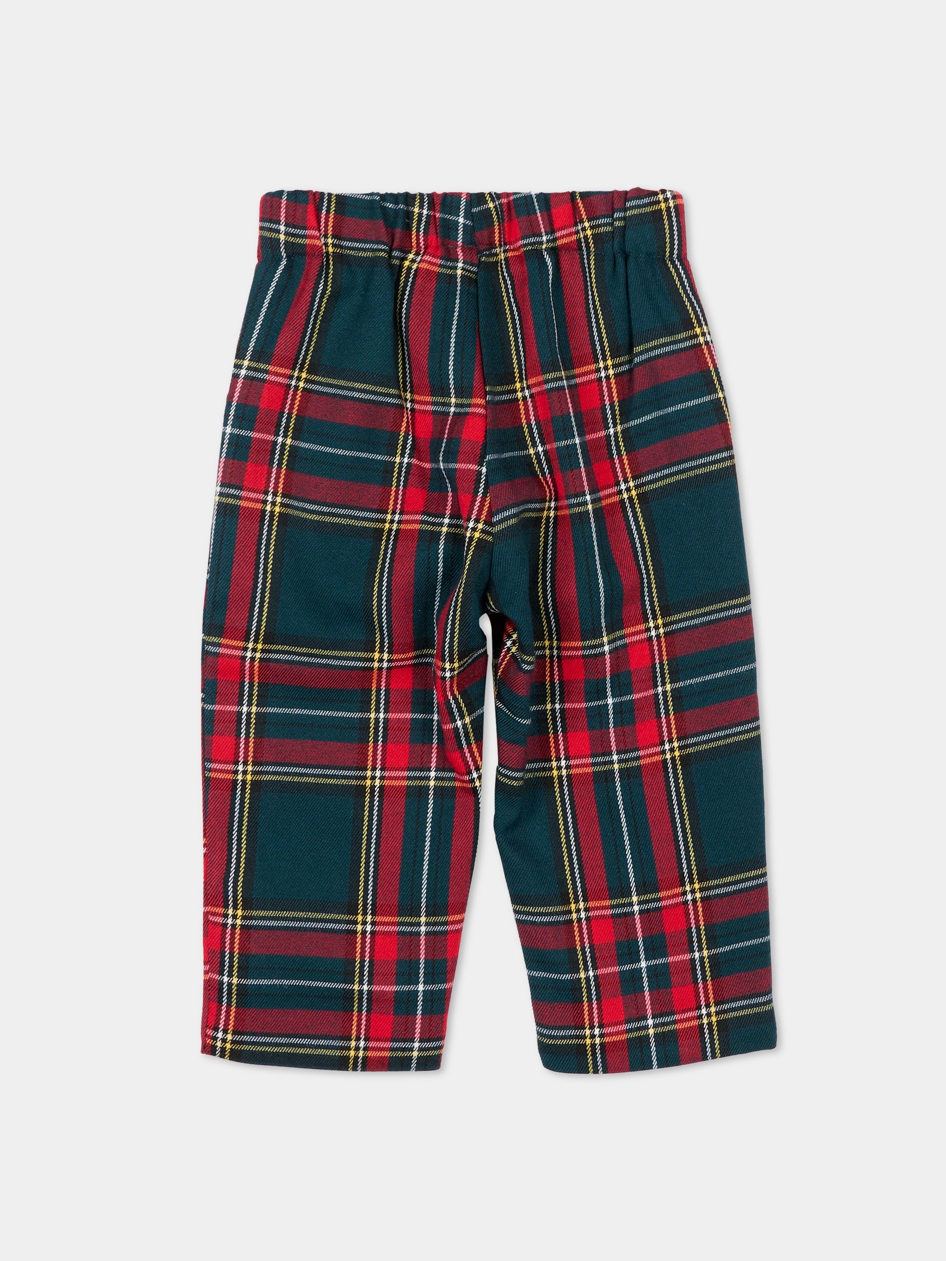 Pantaloni rossi per neonato,La Stupenderia,1TCPN23Z15