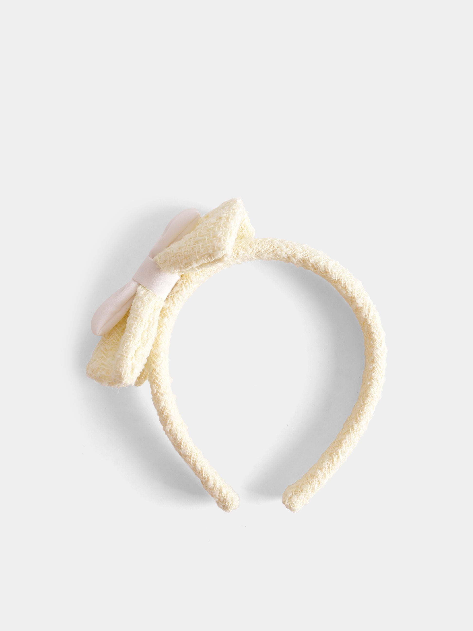 Cerchietto giallo per bambina con fiocco,Self-portrait,PF25-741-Y