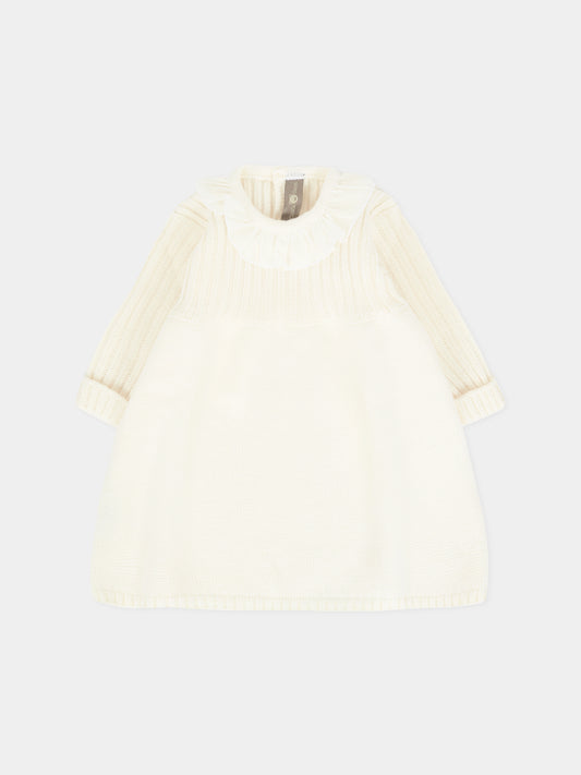 Vestito avorio per neonata,Little Bear,2003 LATTE