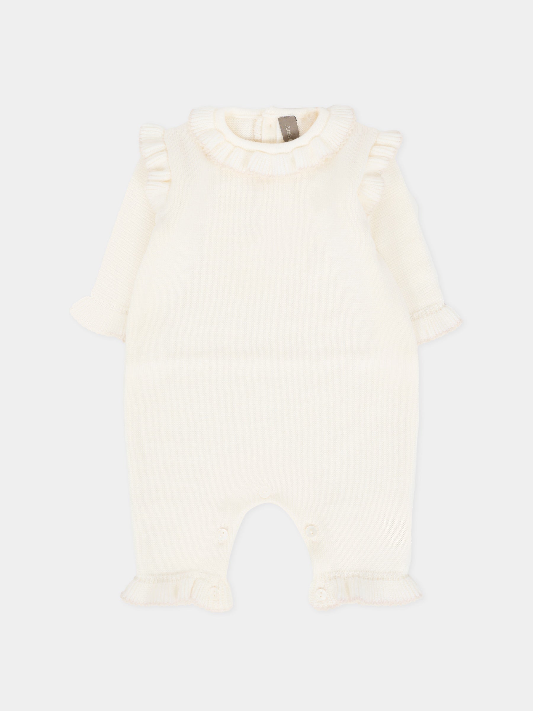 Tutina avorio per neonata,Little Bear,2133 LATTE/BURRO