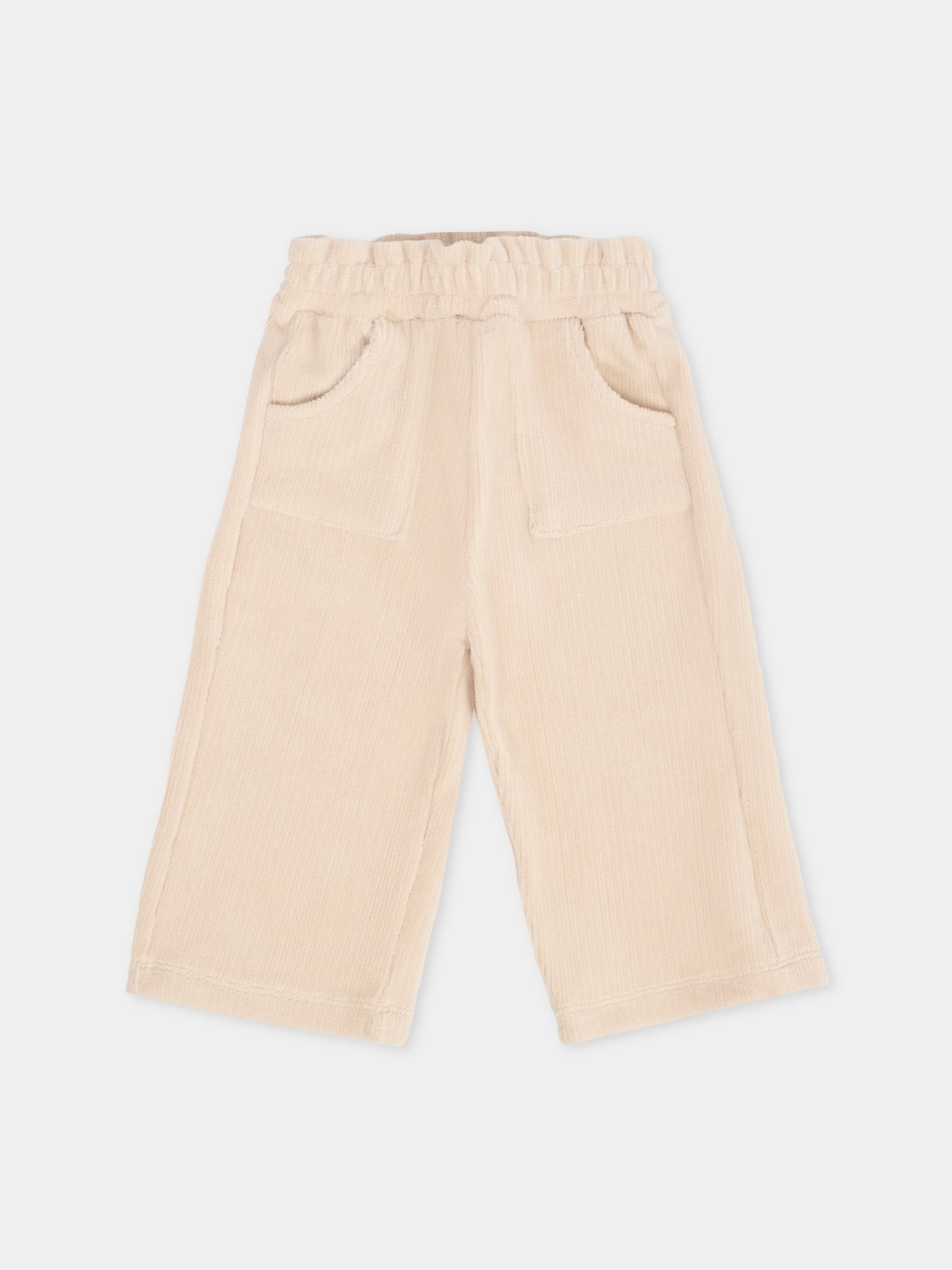 Pantaloni beige per neonata,Mayoral,2590 096