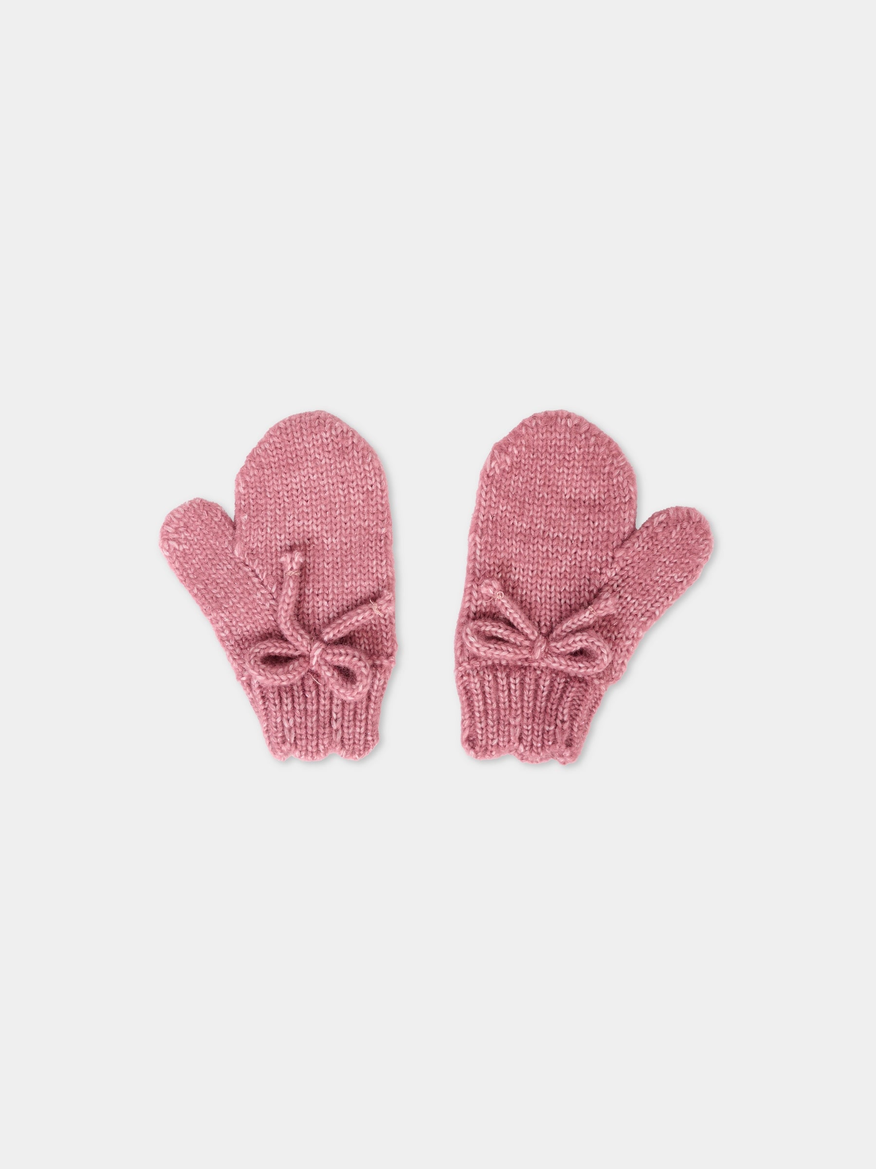 Set accessori fucsia per neonata con pompon,Mayoral,10019 049
