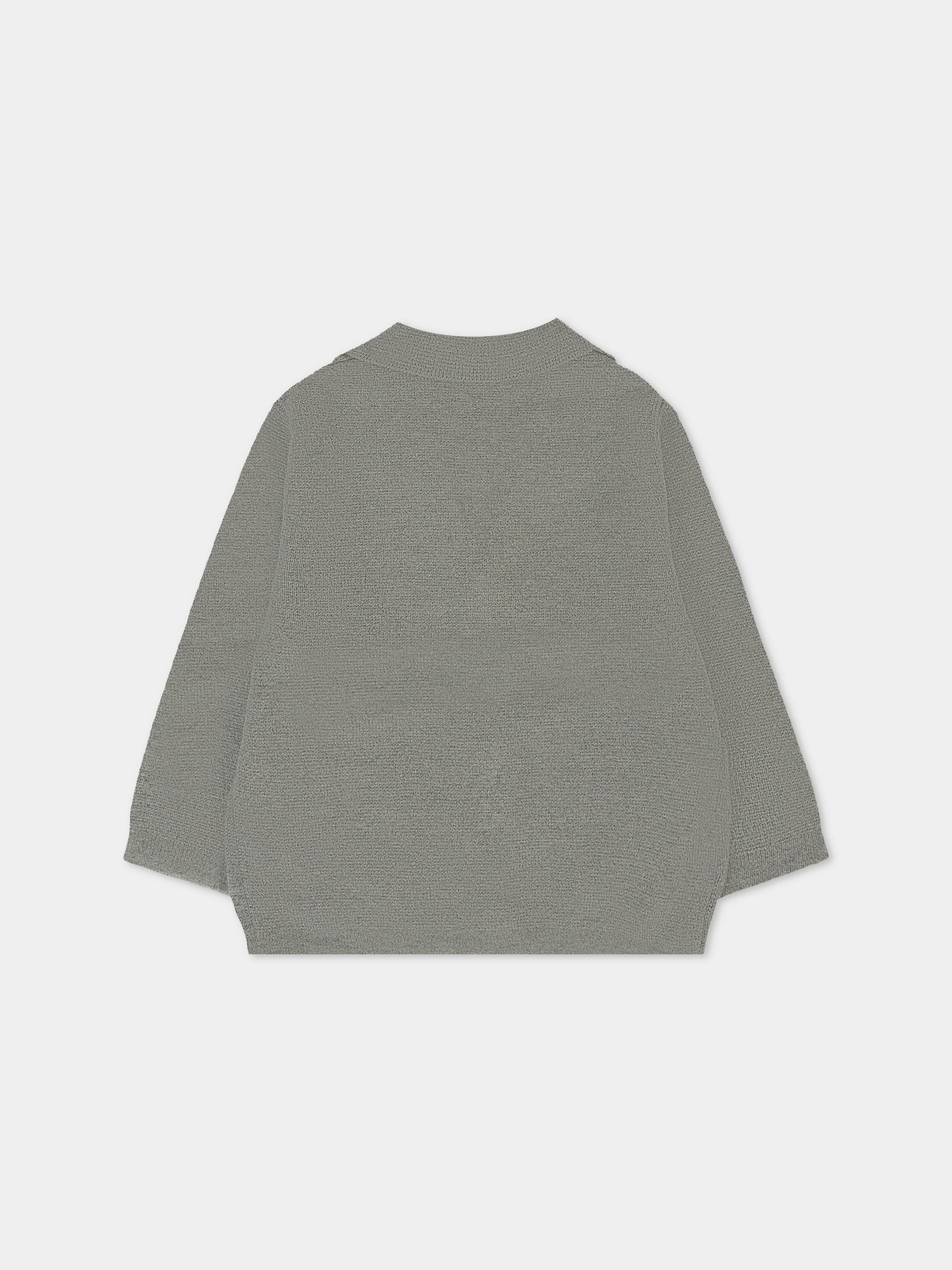 Cardigan grigio per neonato,Mayoral,2418 087