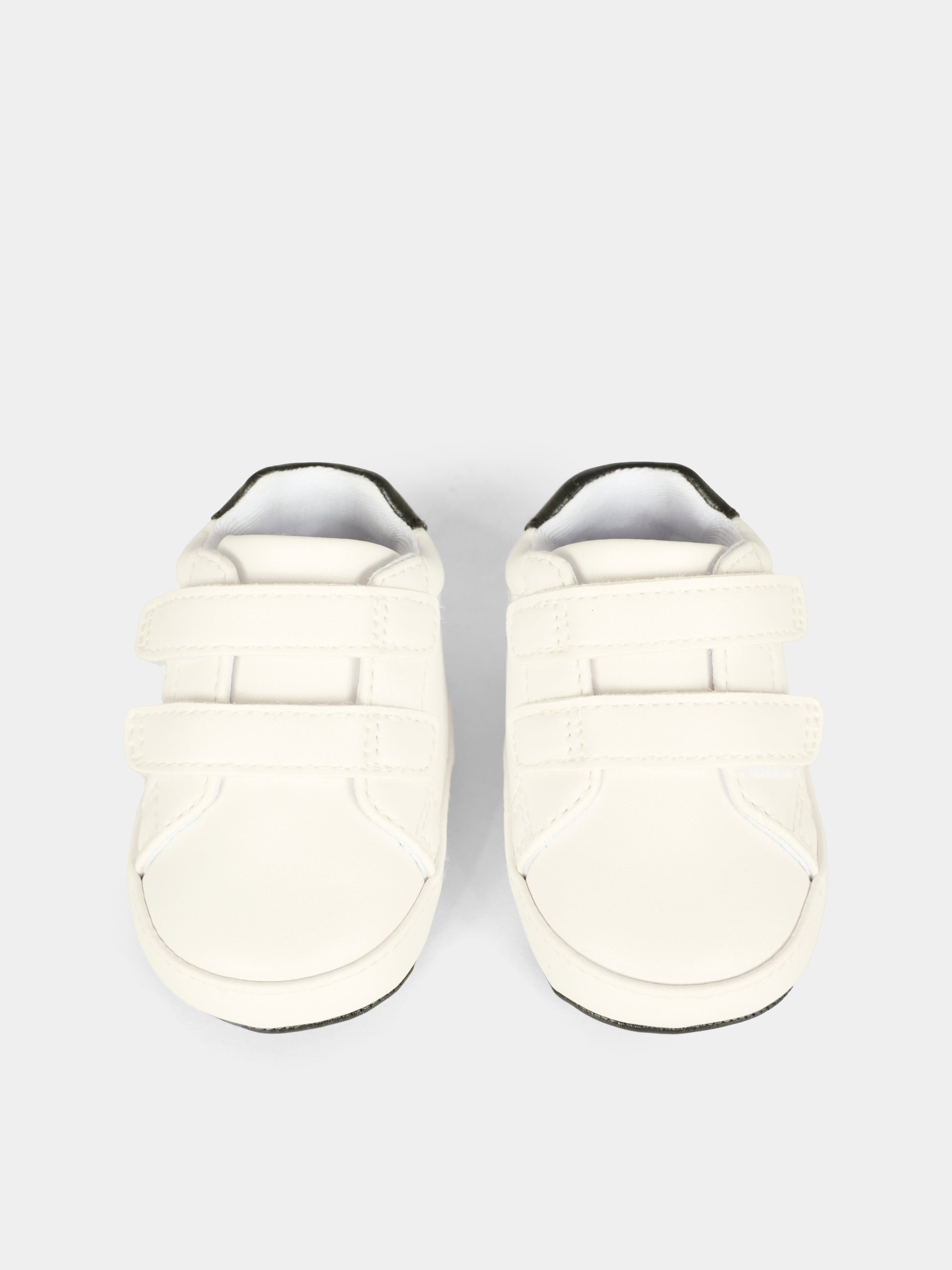 Sneakers bianche per neonato con logo,Calvin Klein Kids,V0B9 83145 1582X002