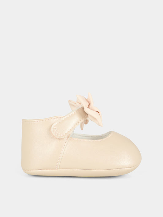 Ballerine rosa per neonata con fiocco,Tommy Hilfiger Junior,T0A3 33957 1625359