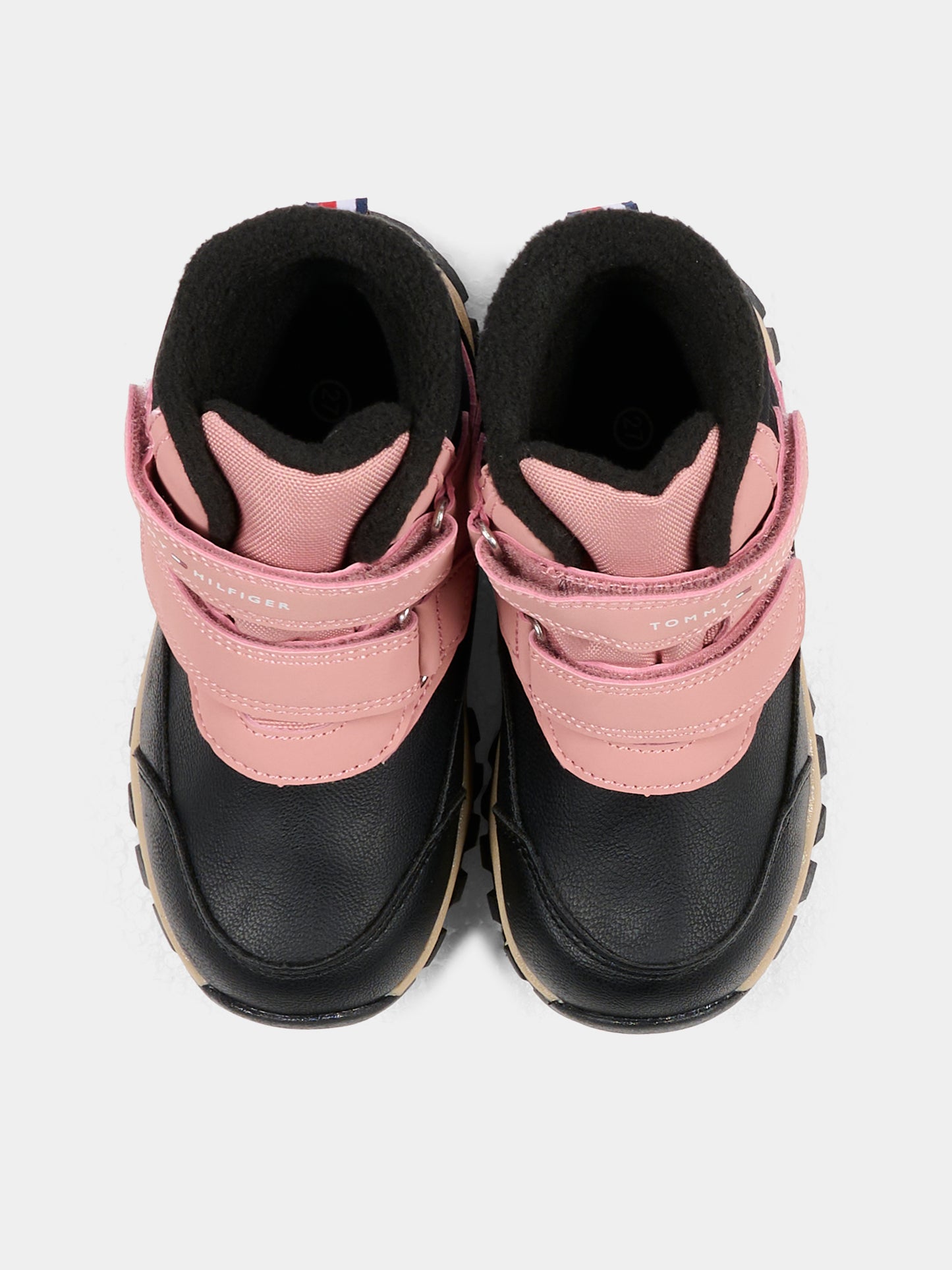 Stivaletti rosa per bambina con logo,Tommy Hilfiger Junior,T1A5 34048 1592A016