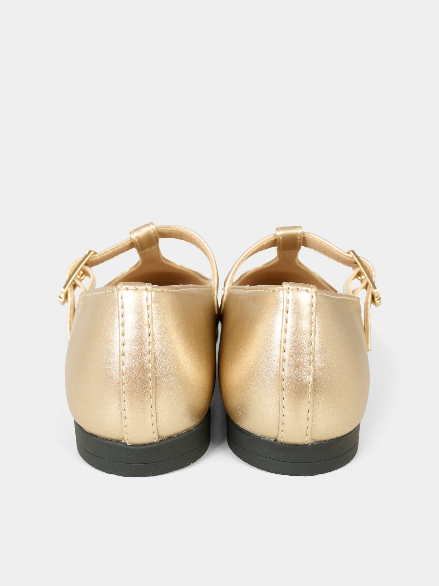 Ballerine dorate per bambina con bandierina,Tommy Hilfiger Junior,T3A3 34001 1372514