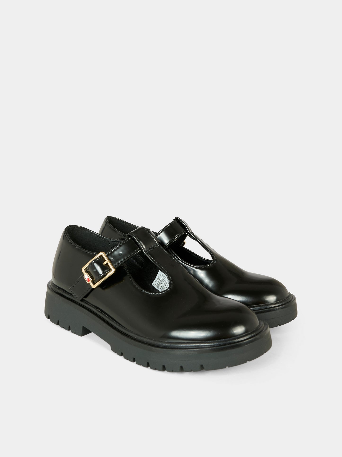 Ballerine occhio di bue nere per bambina con logo,Tommy Hilfiger Junior,T3A3 34009 1453999