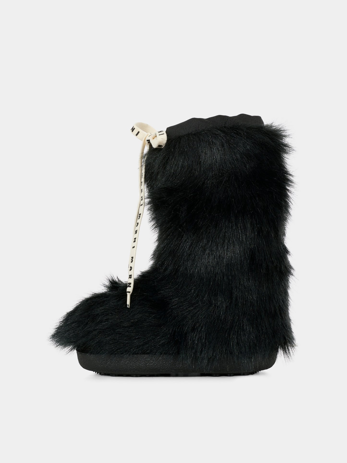 Stivali neri per bambina con logo,Marni Kids,75371 - VAR2