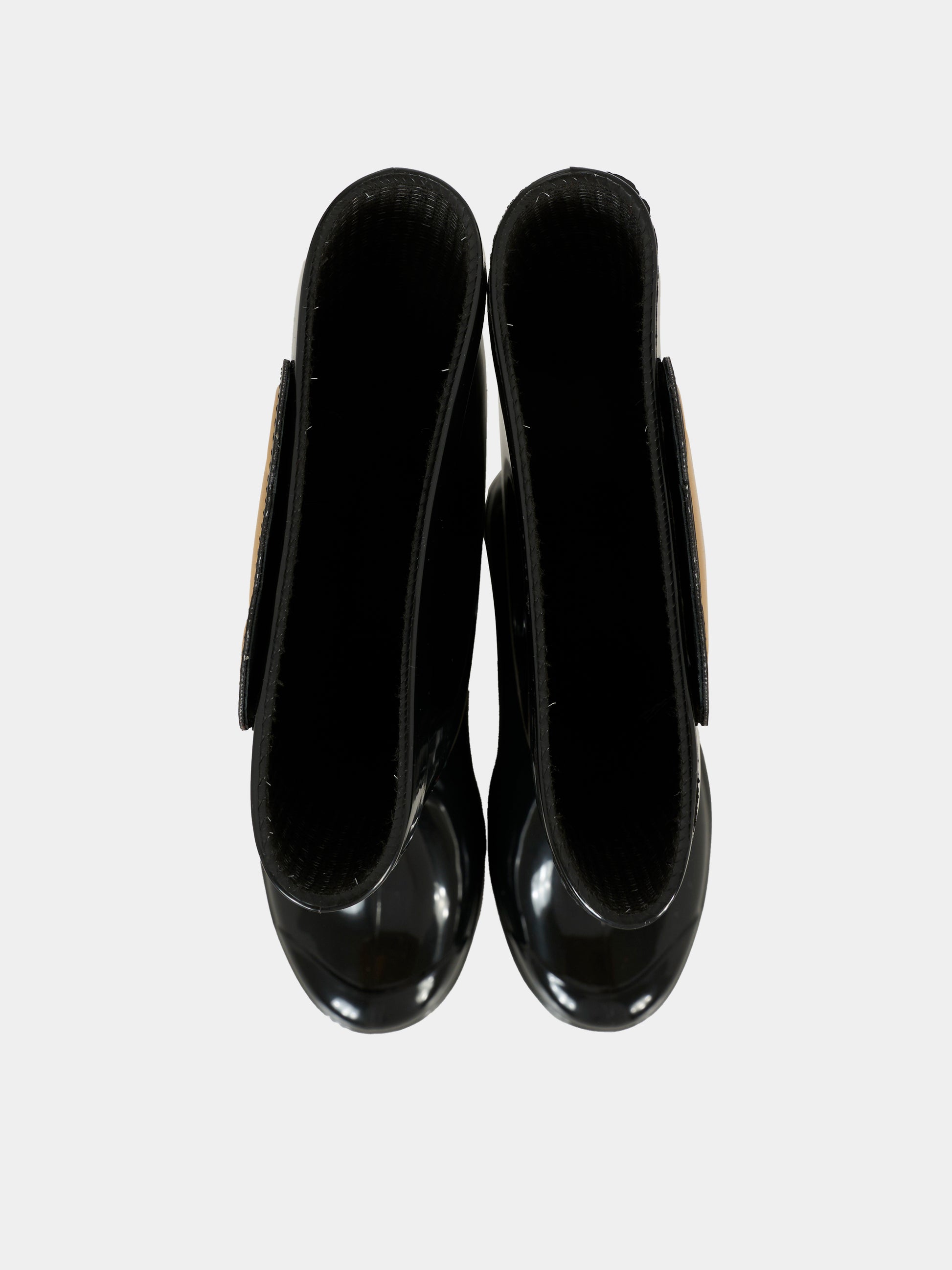 Stivali da pioggia neri per bambini con Teddy Bear,Moschino Kids,81986 - VAR1