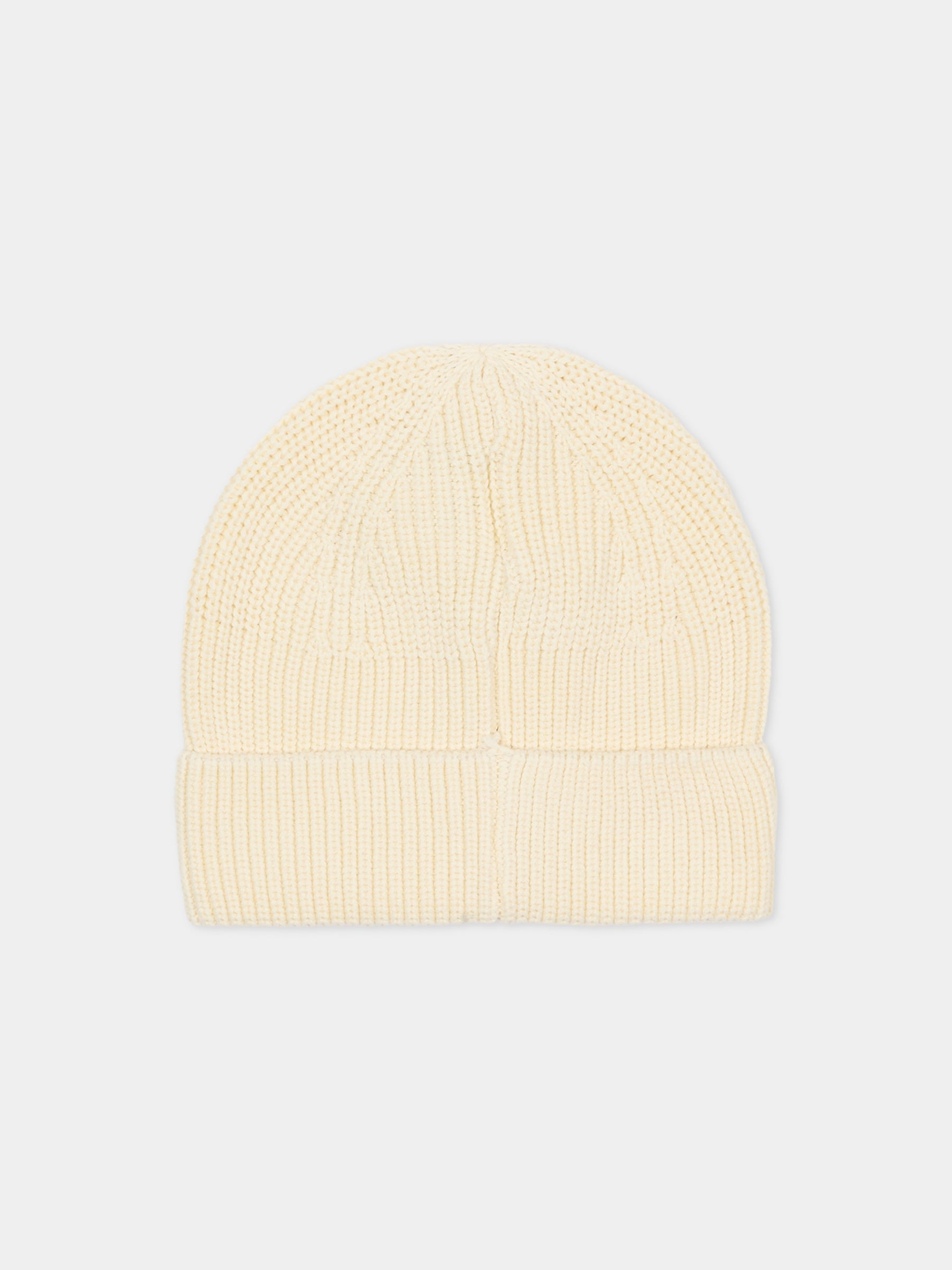 Berretto avorio per bambini con smile,Barrow,F5BKJUHT073 013