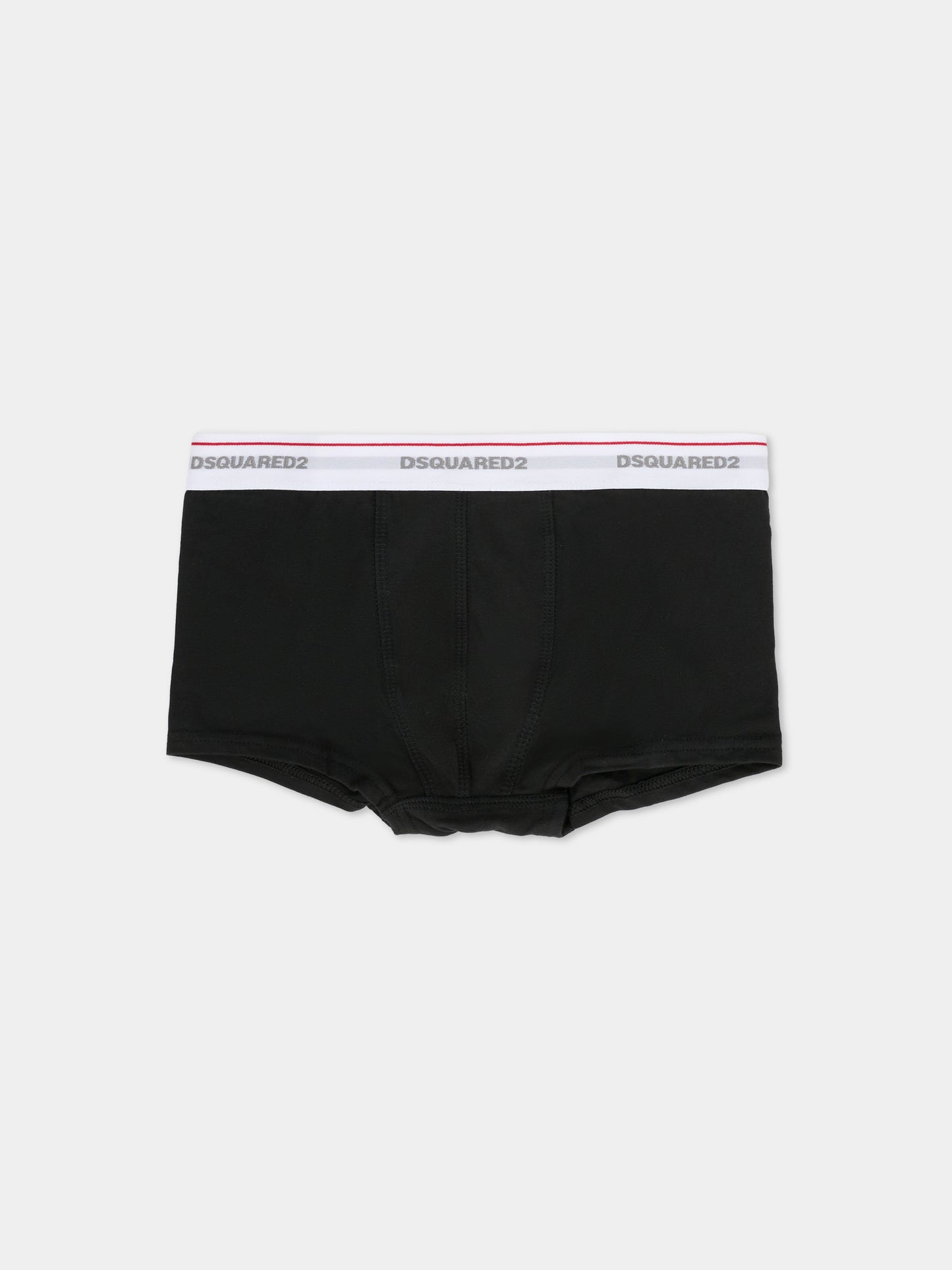 Set boxer multicolor per bambino con logo,Dsquared2,DQ2479 D008J DQC25