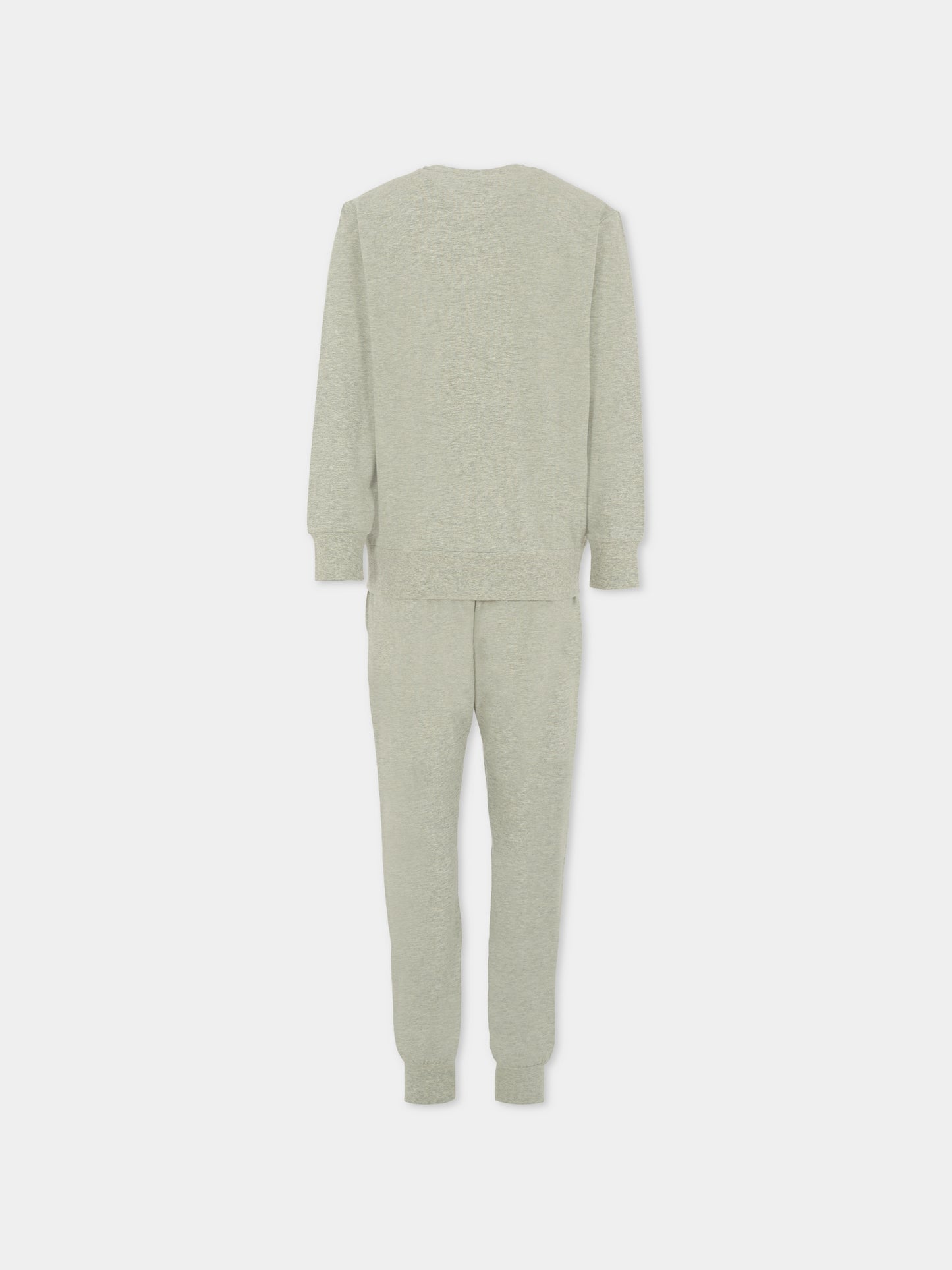 Pigiama grigio per bambini con logo,Dsquared2,DQ3113-D008J-DQ911