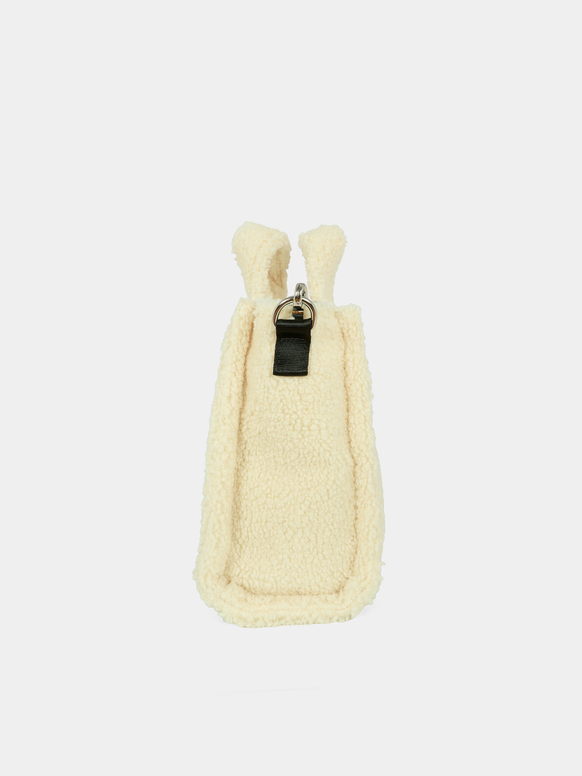 Borsa avorio per bambina con logo,Calvin Klein Kids,25WCKIU0IU00355 PGB