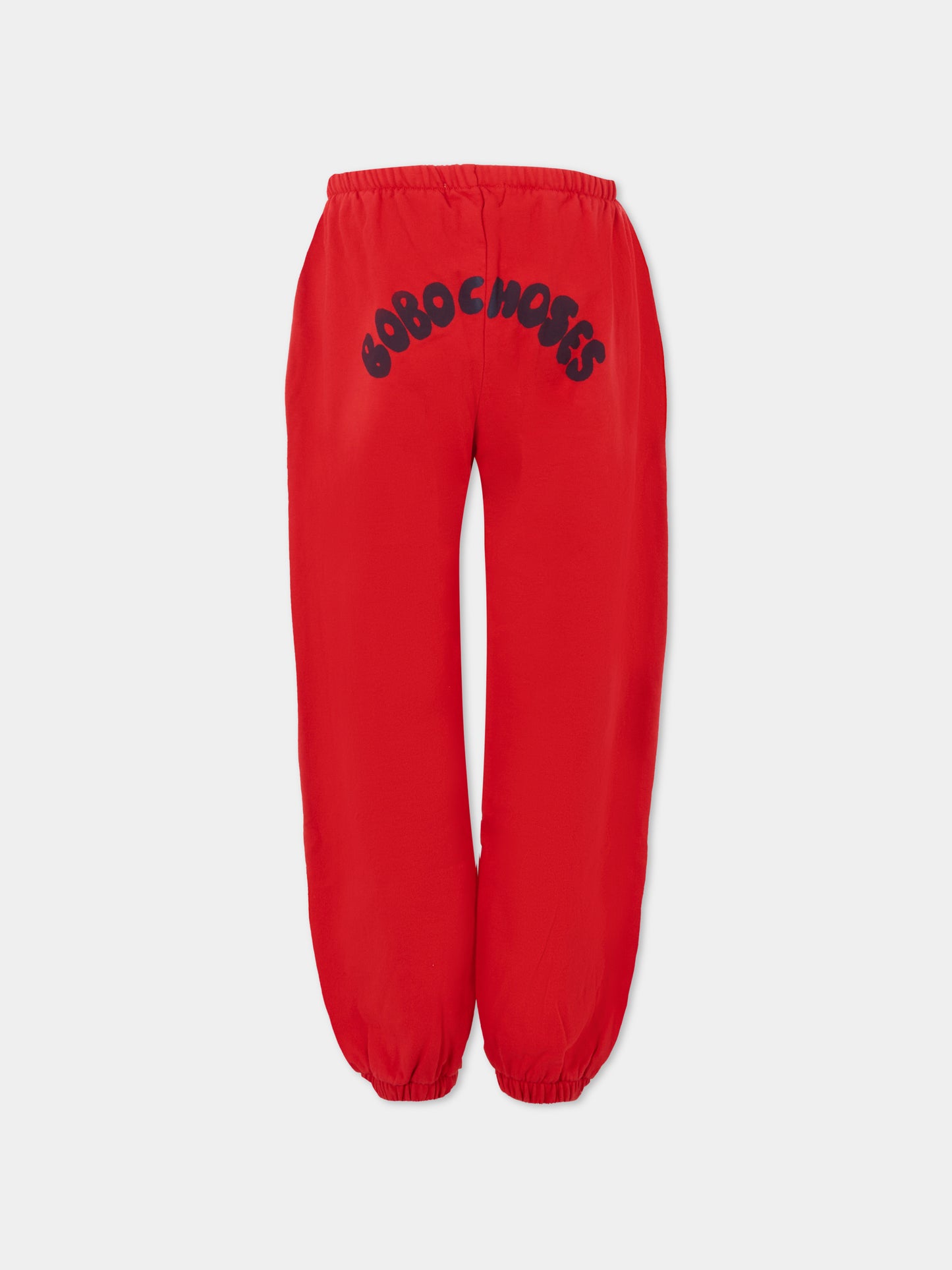 Pantaloni rossi per bambini con logo,Bobo Choses,B225AC066