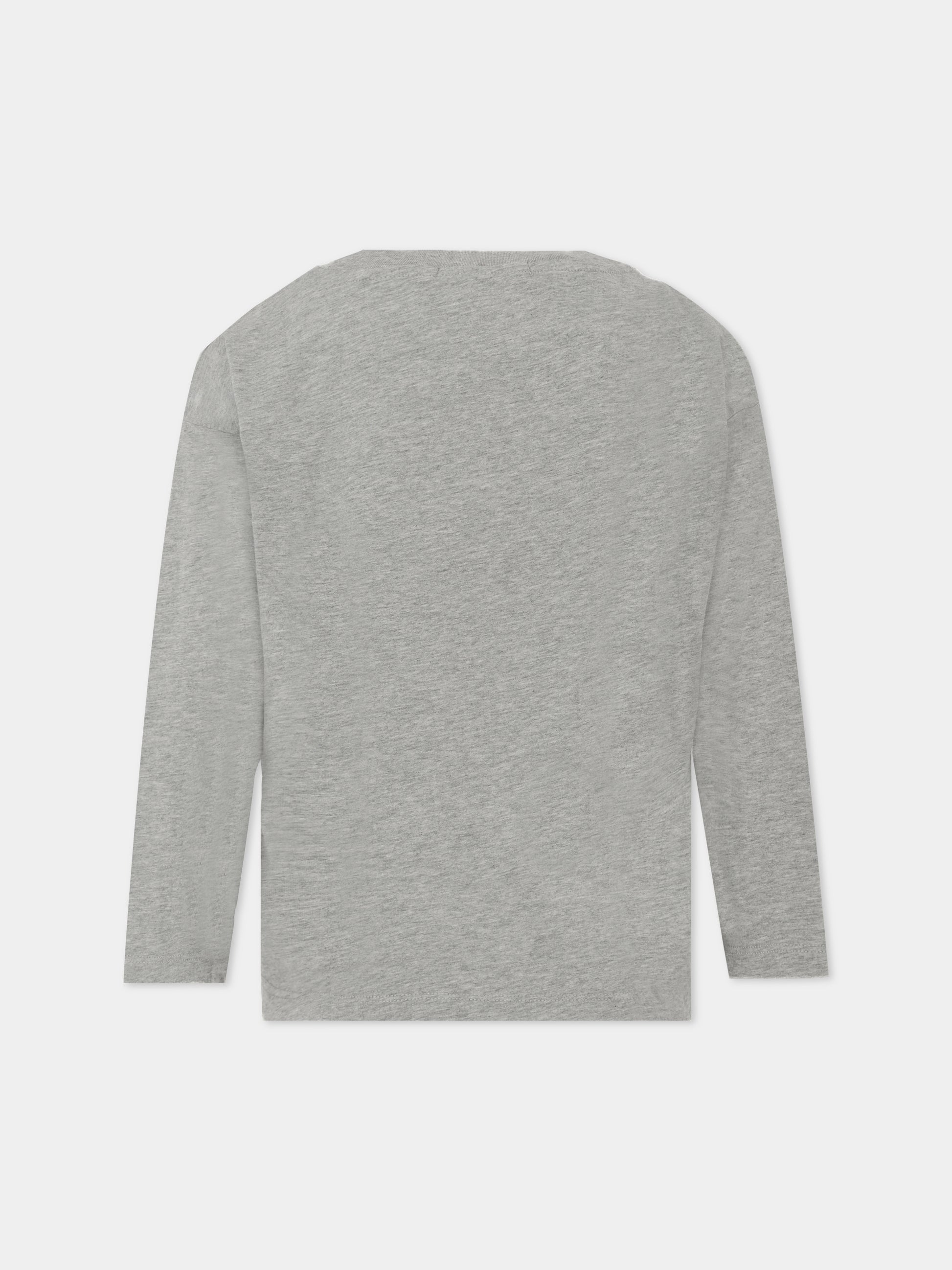 T-shirt grigia per bambini con dadi,Bobo Choses,B225AC015