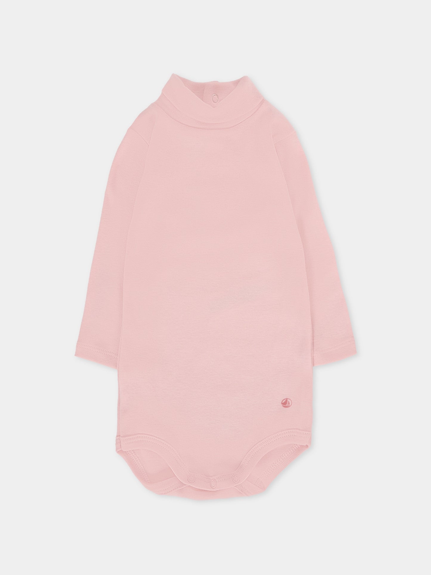 Body rosa per neonata con logo,Petit Bateau,A0DX5 01