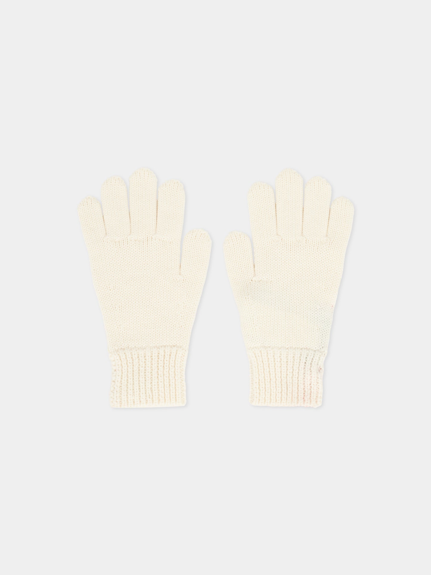 Guanti avorio per bambina con patch,Max&co,MX0243-MX048-MX102