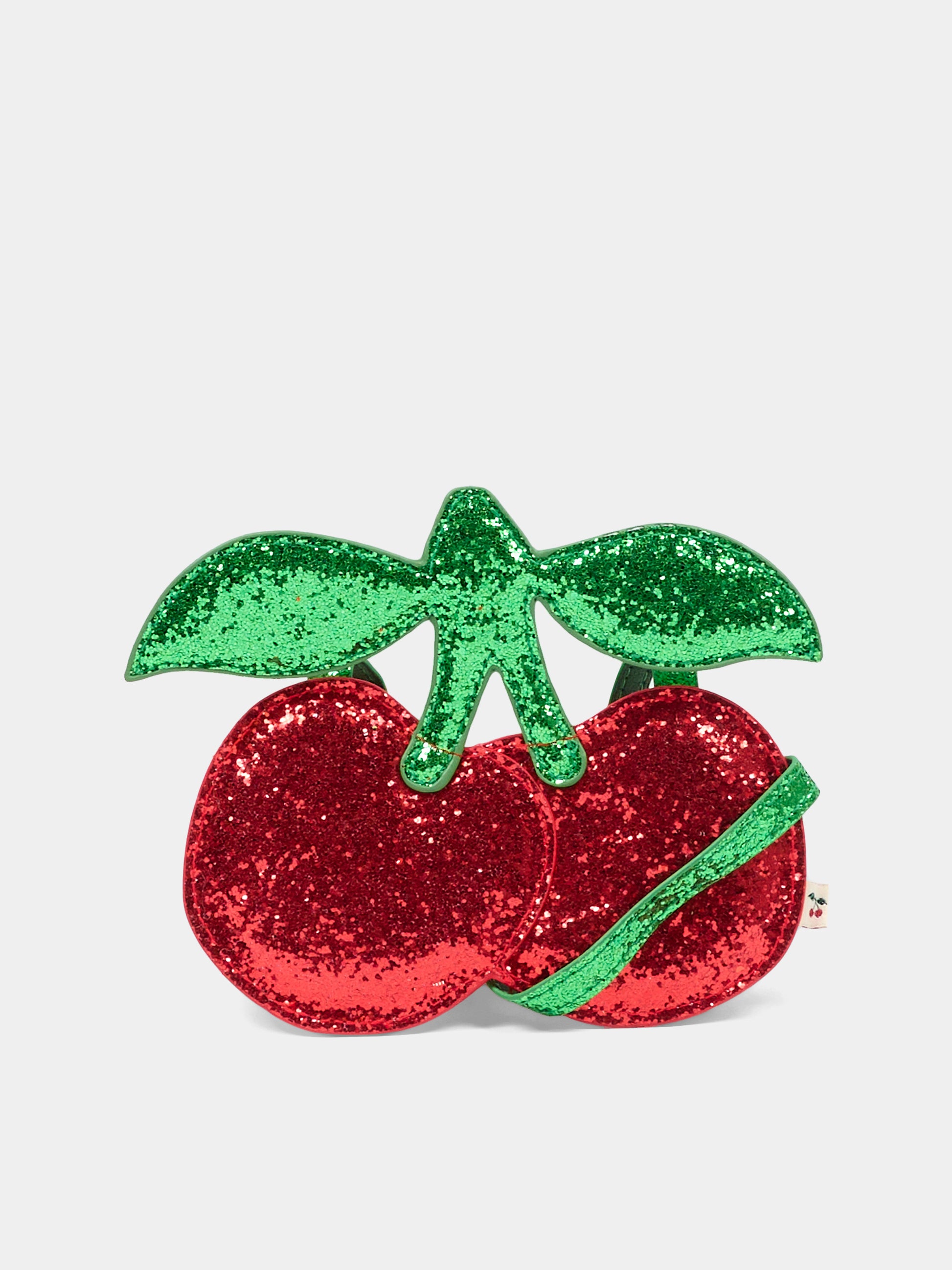 Borsa rossa per bambina con ciliegie,Konges Sløjd,KS101921 BARBADOS CHERRY