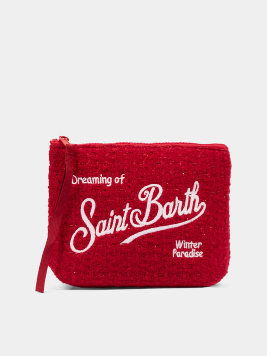 Pochette Aline rossa per bambina con logo,Mc2 Saint Barth,ALI0027 - 01325I