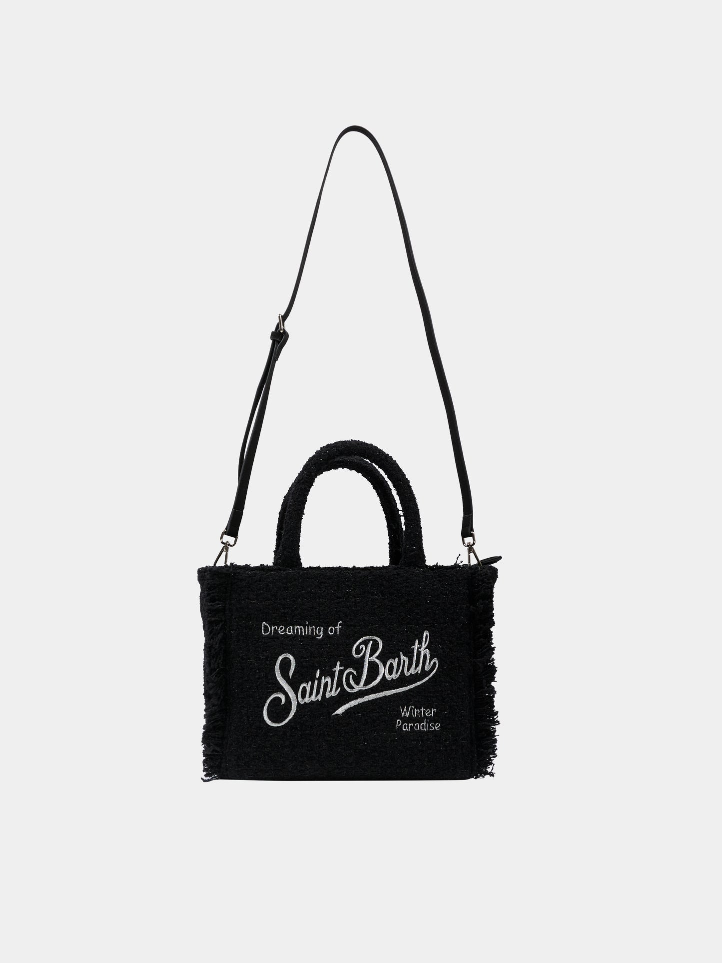 Borsa Colette nera per bambina con logo,Mc2 Saint Barth,COL0036 - 00207I
