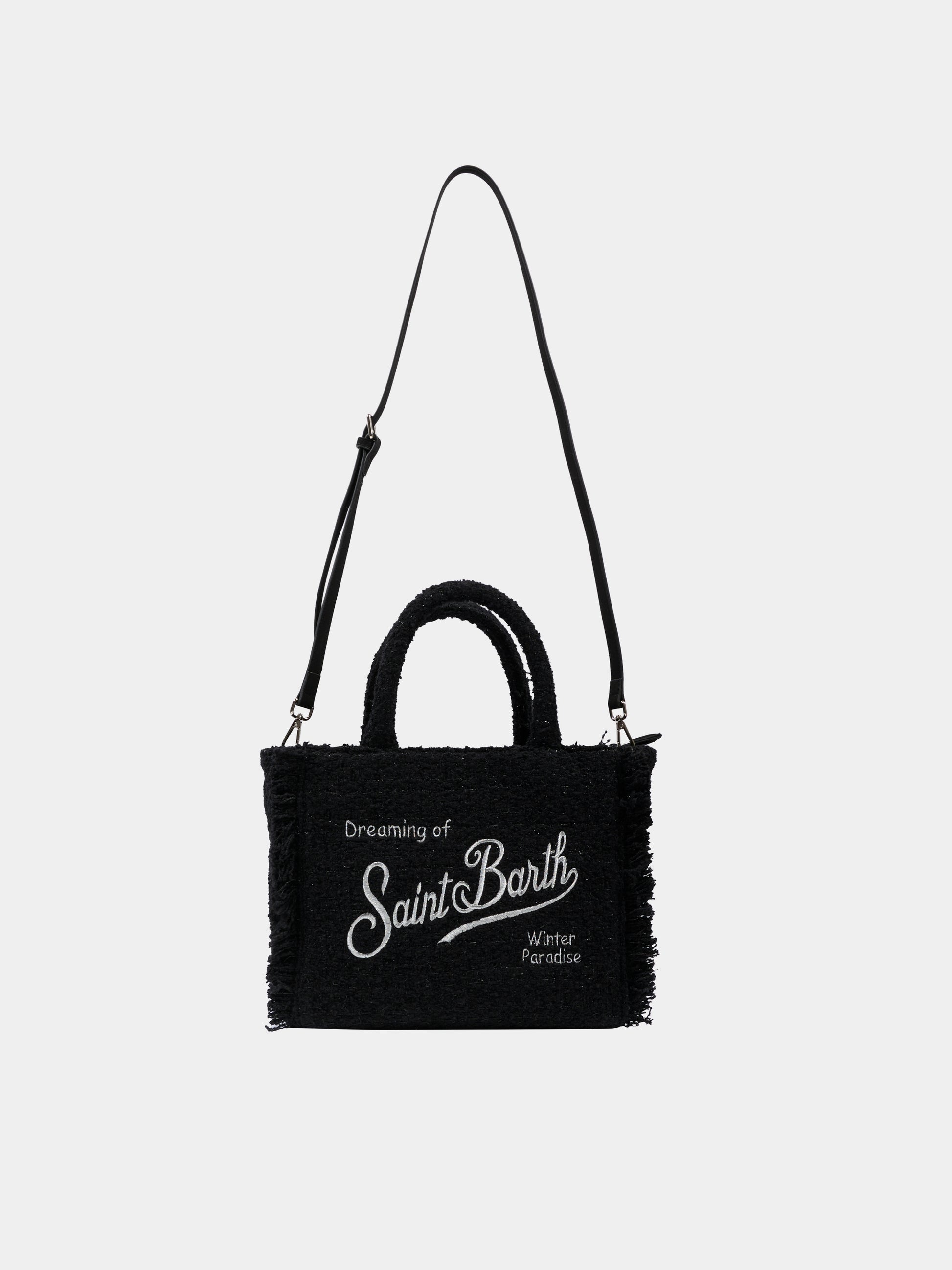 Borsa Colette nera per bambina con logo,Mc2 Saint Barth,COL0036 - 00207I
