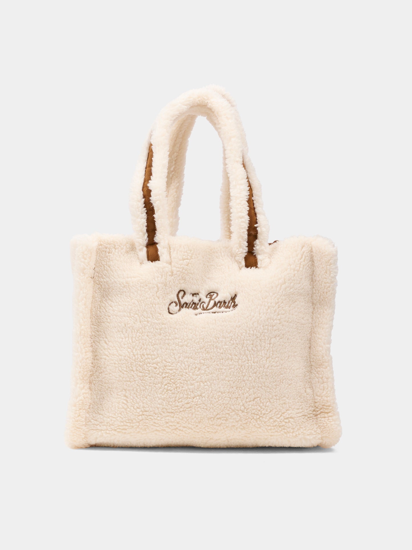 Borsa Colette avorio per bambina con logo,Mc2 Saint Barth,COL0032 - 01477I