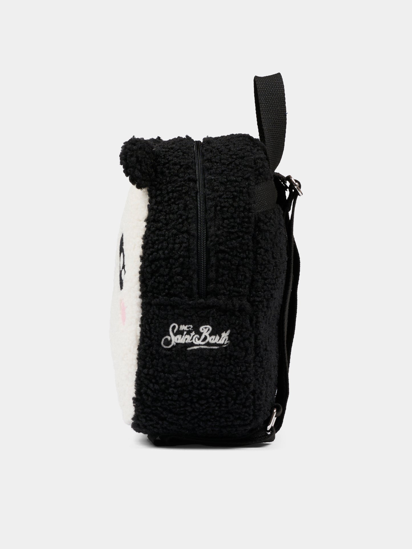 Zaino avorio per bambini con panda,Mc2 Saint Barth,PLU0002 - 00278I